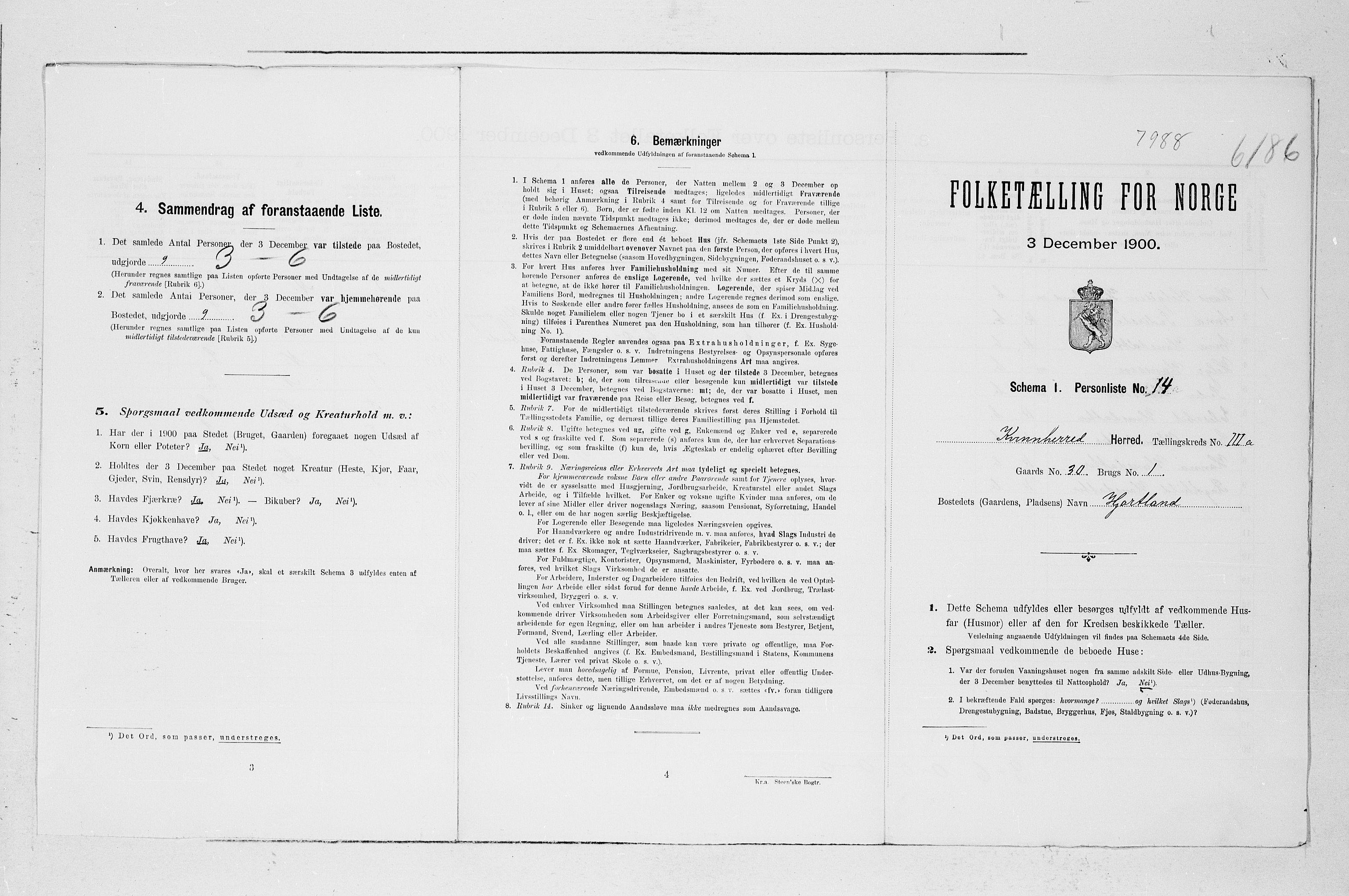 SAB, Folketelling 1900 for 1224 Kvinnherad herred, 1900, s. 67
