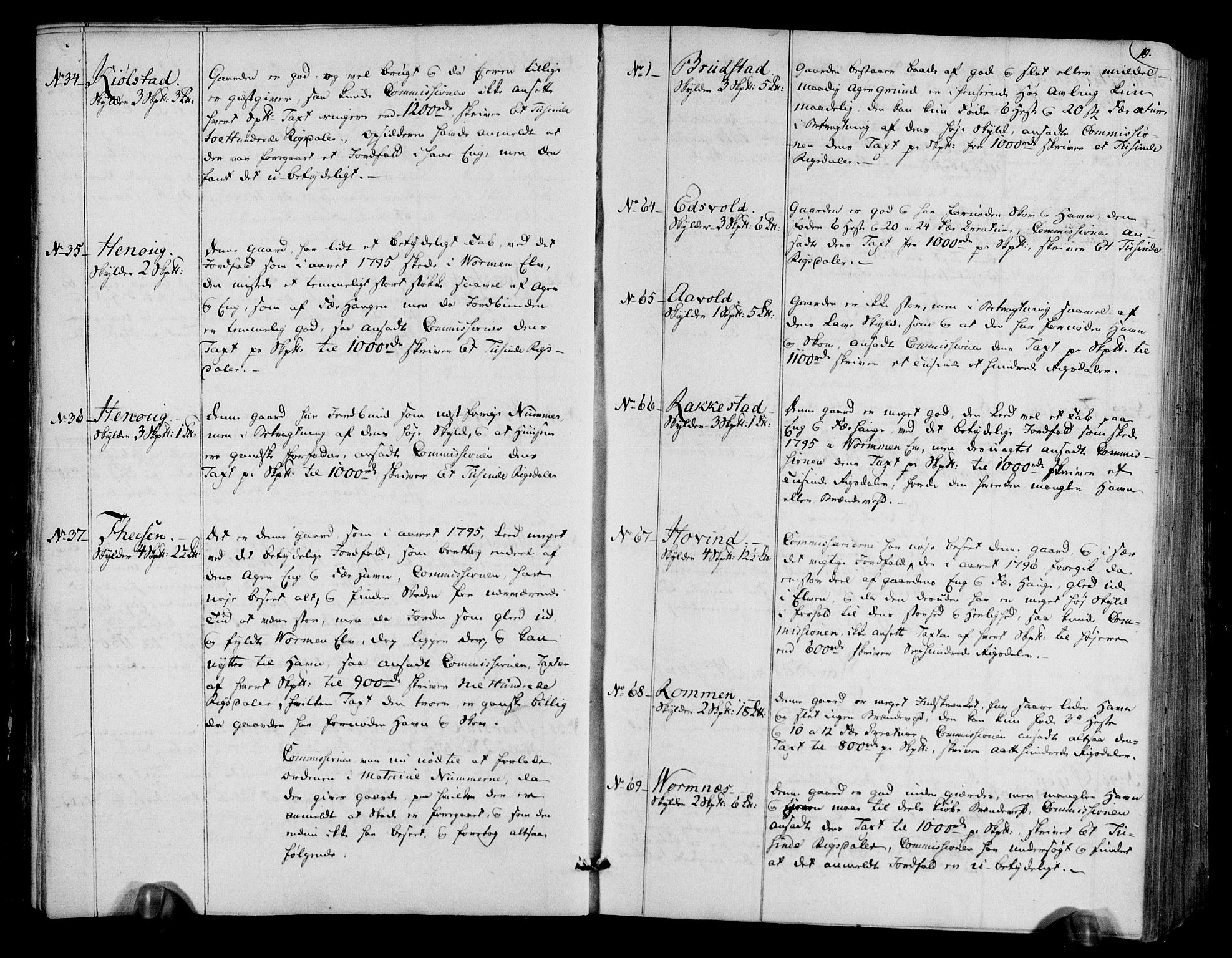 Rentekammeret inntil 1814, Realistisk ordnet avdeling, AV/RA-EA-4070/N/Ne/Nea/L0019: Øvre Romerike fogderi. Deliberasjonsprotokoll, 1803, s. 11