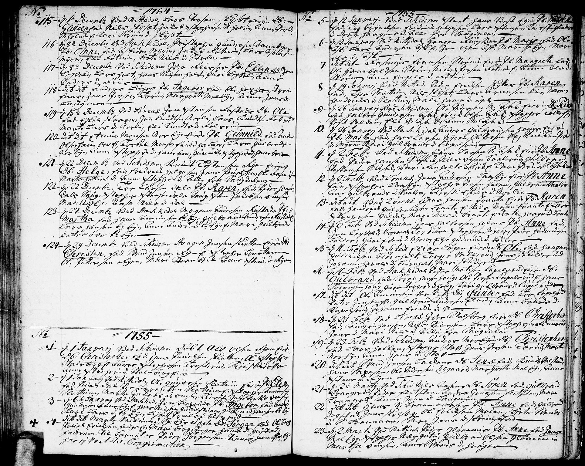 Skedsmo prestekontor Kirkebøker, AV/SAO-A-10033a/F/Fa/L0003: Ministerialbok nr. I 3, 1737-1759, s. 73