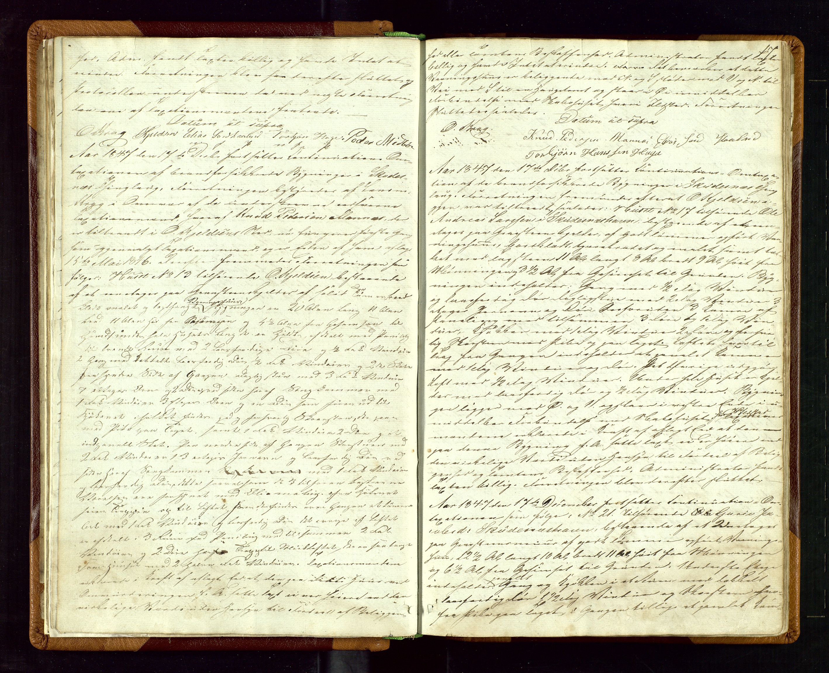Skudenes lensmannskontor, AV/SAST-A-100444/Goa/L0001: Branntakstprotokoll, 1846-1879, s. 16b-17a