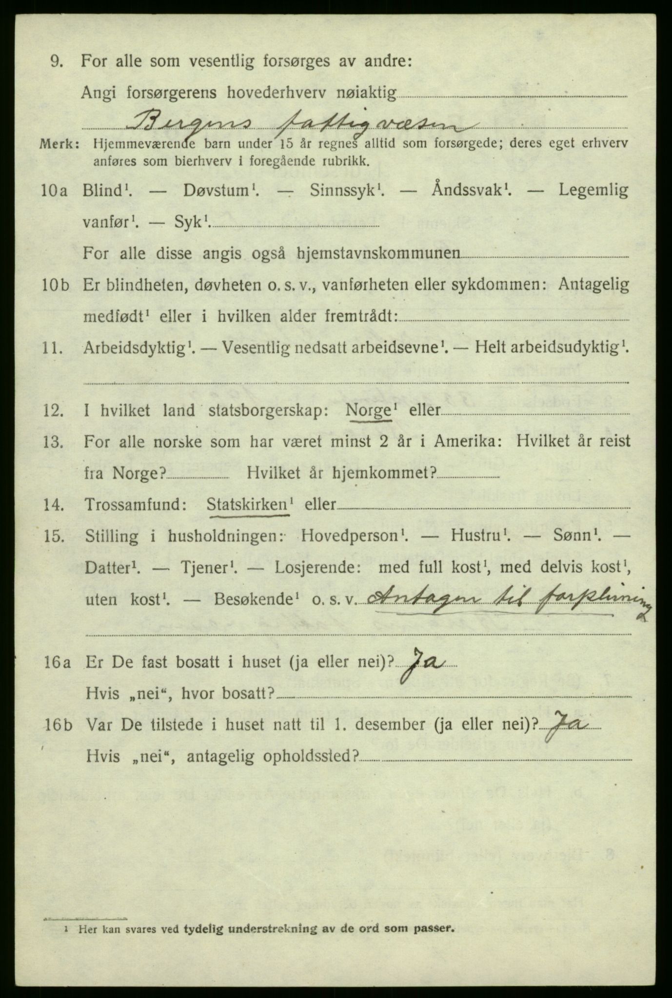 SAB, Folketelling 1920 for 1414 Brekke herred, 1920, s. 577
