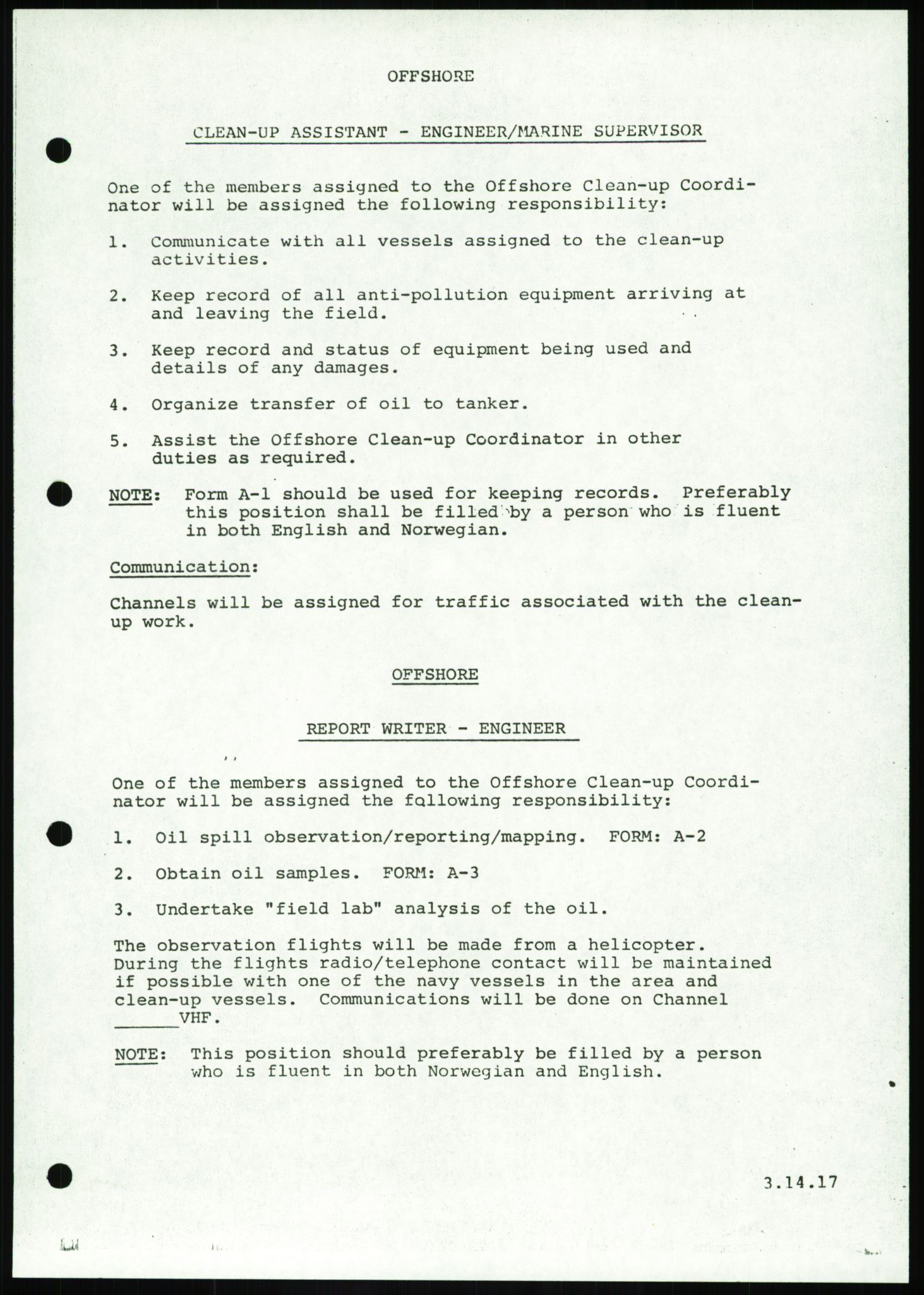 Justisdepartementet, Granskningskommisjonen ved Alexander Kielland-ulykken 27.3.1980, AV/RA-S-1165/D/L0016: O Beredskapsplaner (Doku.liste + O1-O3 av 3), 1980-1981, s. 179