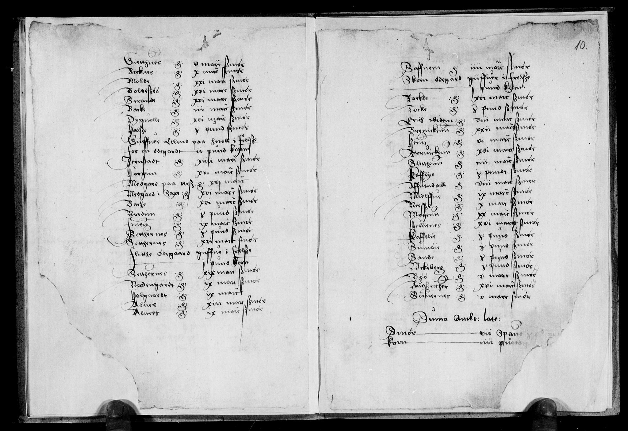 Rentekammeret inntil 1814, Reviderte regnskaper, Lensregnskaper, AV/RA-EA-5023/R/Ra/L0016: Kirke- og klostergods, kommunegods m.m., 1549-1555;   Bergverksregnskap, 1540-1541, 1540-1555