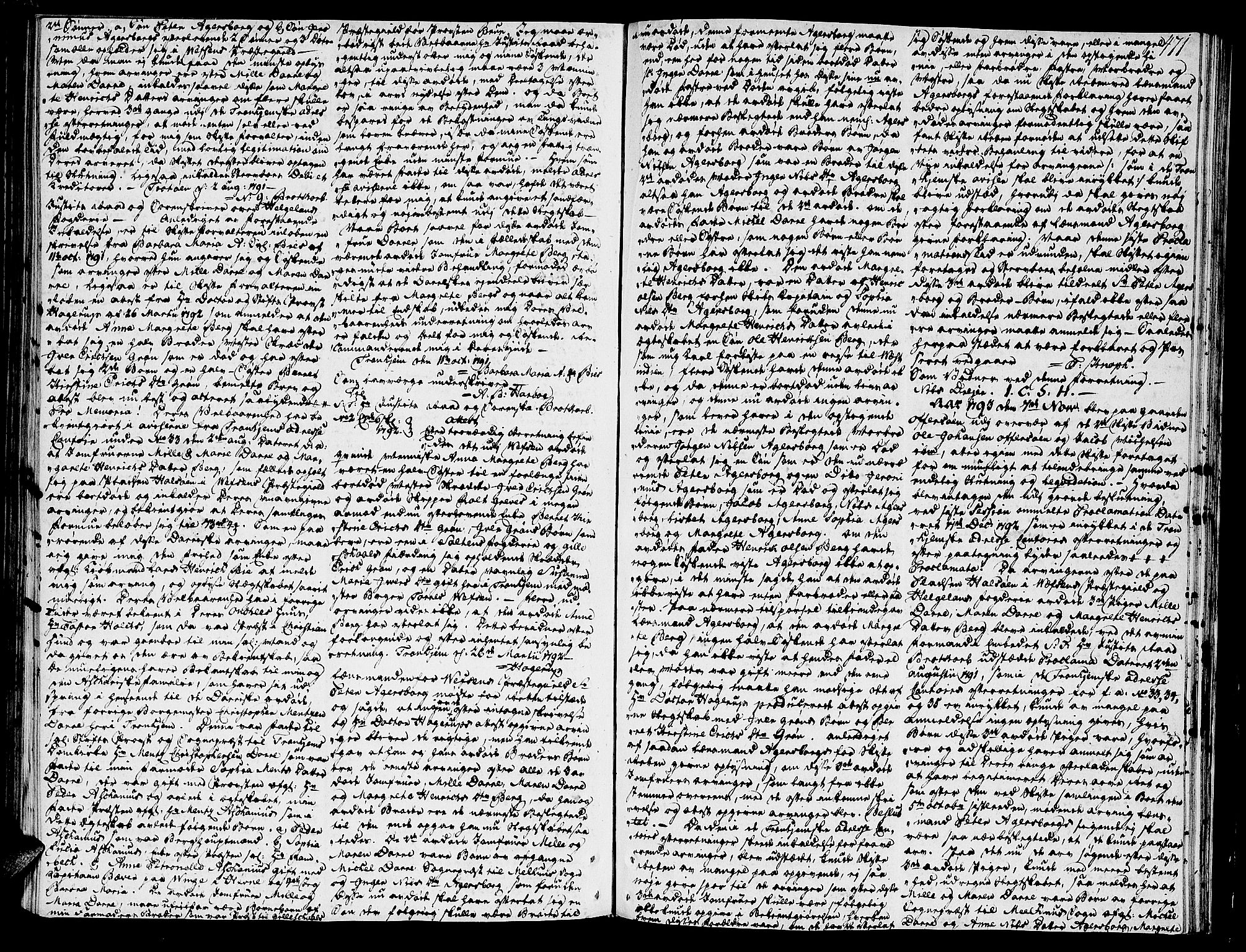 Helgeland sorenskriveri, AV/SAT-A-0004/3/3A/L0069: Skifteprotokoll 17B, 1792-1793, s. 470b-471a