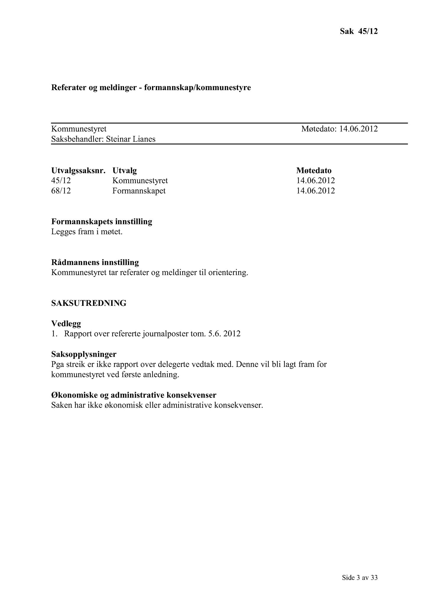 Klæbu Kommune, TRKO/KK/01-KS/L005: Kommunestyret - Møtedokumenter, 2012, s. 987