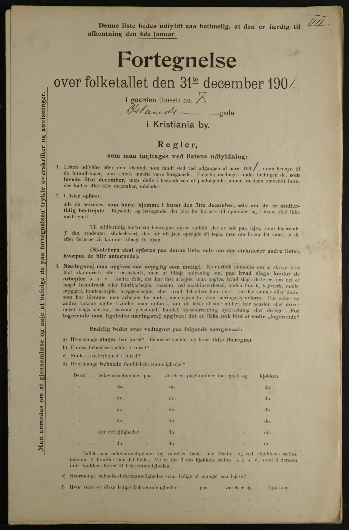 OBA, Kommunal folketelling 31.12.1901 for Kristiania kjøpstad, 1901, s. 7035