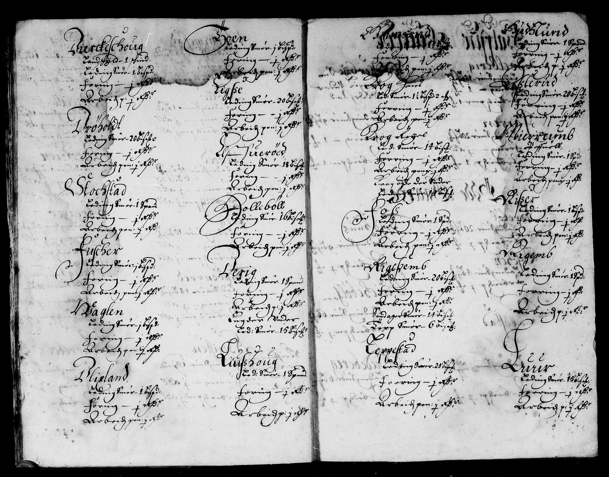 Rentekammeret inntil 1814, Reviderte regnskaper, Stiftamtstueregnskaper, Landkommissariatet på Akershus og Akershus stiftamt, AV/RA-EA-5869/R/Rb/L0105: Akershus stiftamt, 1675