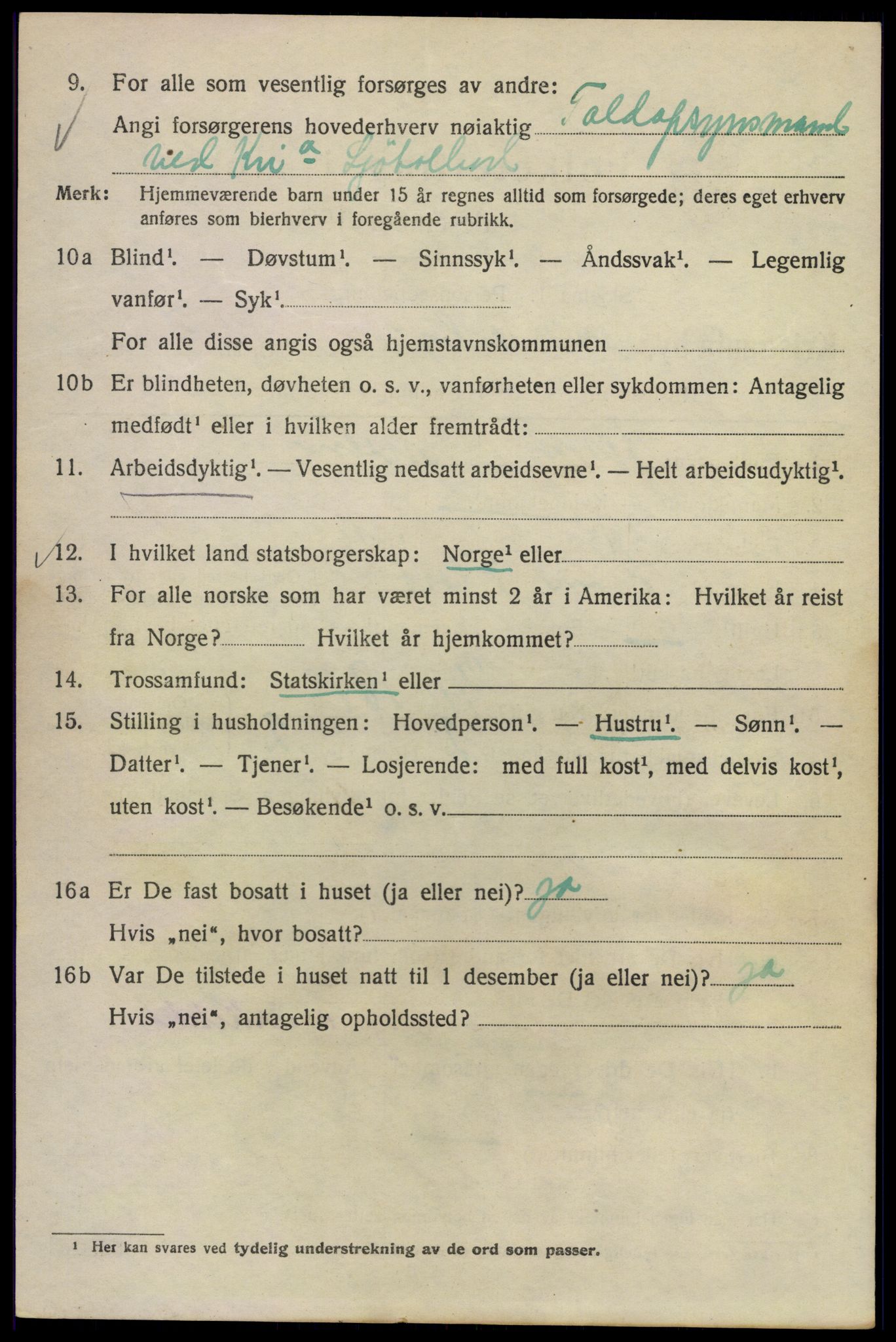 SAO, Folketelling 1920 for 0301 Kristiania kjøpstad, 1920, s. 619658