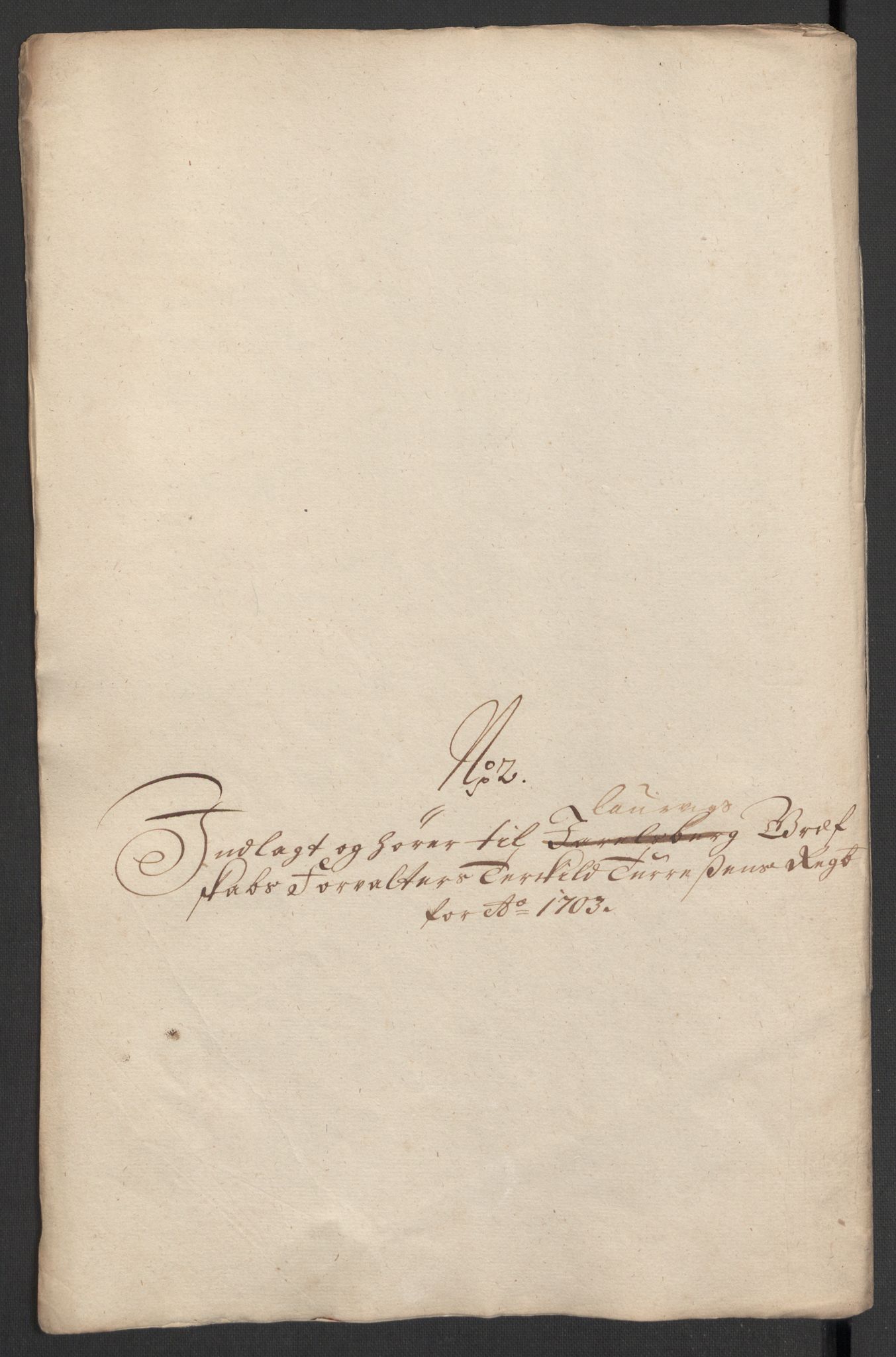 Rentekammeret inntil 1814, Reviderte regnskaper, Fogderegnskap, RA/EA-4092/R33/L1977: Fogderegnskap Larvik grevskap, 1702-1703, s. 98