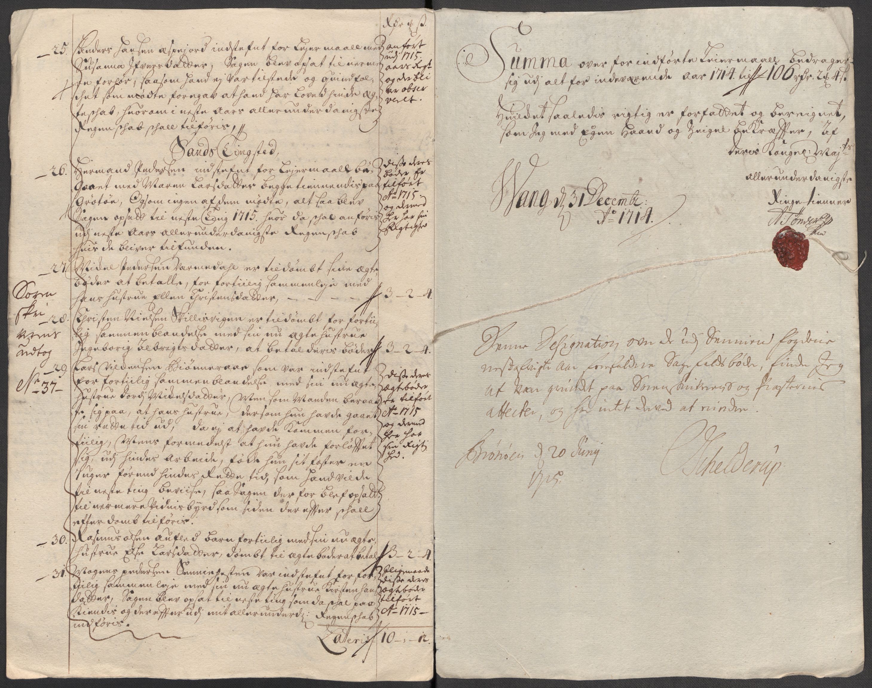 Rentekammeret inntil 1814, Reviderte regnskaper, Fogderegnskap, AV/RA-EA-4092/R68/L4760: Fogderegnskap Senja og Troms, 1714, s. 235