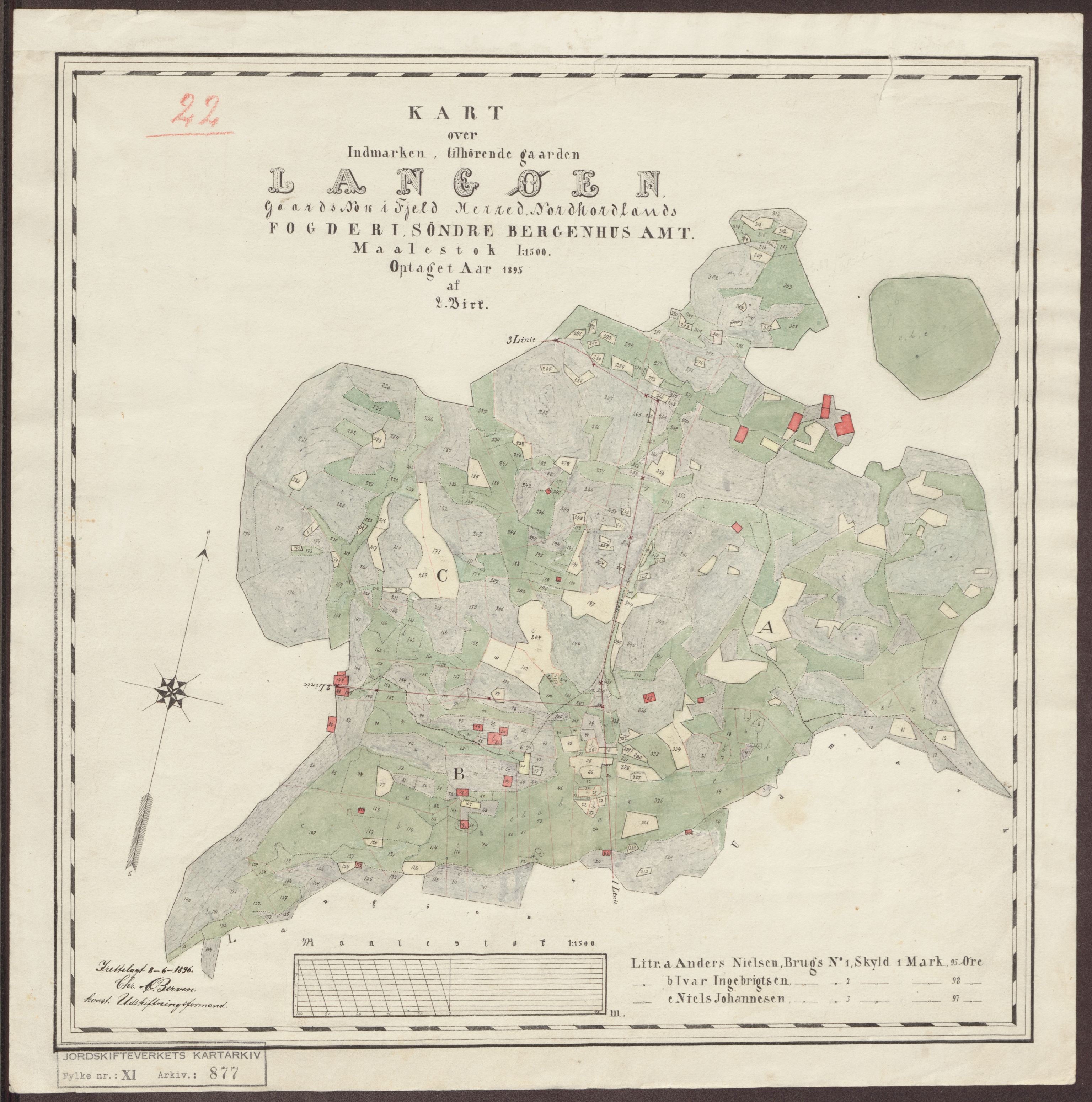 Jordskifteverkets kartarkiv, AV/RA-S-3929/T, 1859-1988, s. 1010