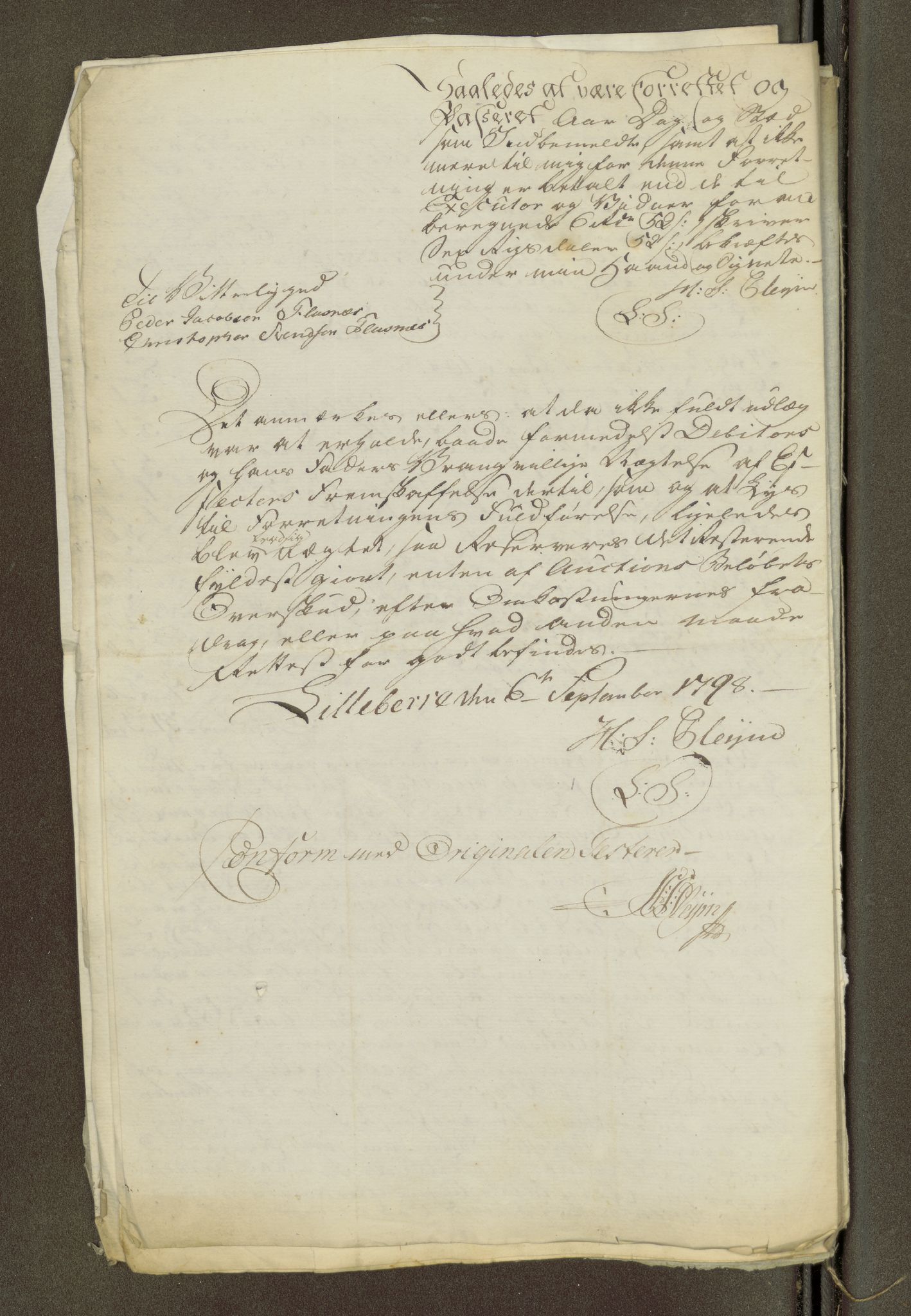 Namdal sorenskriveri, SAT/A-4133/1/1/1O/1Oa/L0007: Sivile og offentlige saker, 1798, s. 446