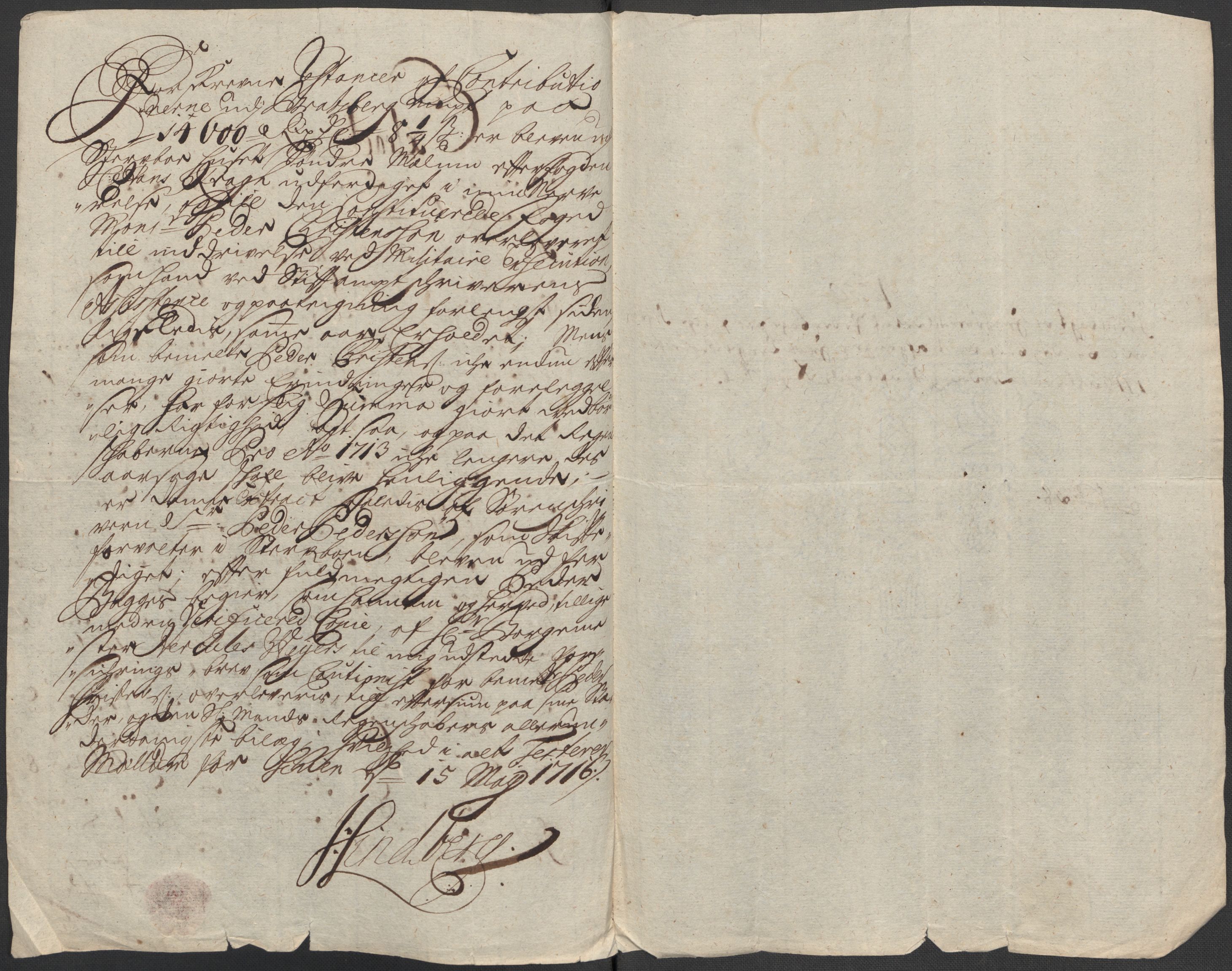 Rentekammeret inntil 1814, Reviderte regnskaper, Fogderegnskap, AV/RA-EA-4092/R36/L2125: Fogderegnskap Øvre og Nedre Telemark og Bamble, 1713, s. 282