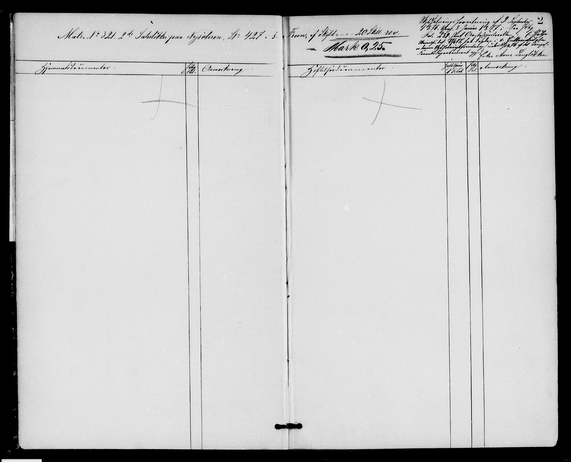 Mellom-Gudbrandsdal sorenskriveri, SAH/TING-038/H/Ha/Haa/Haaa/L0005: Panteregister nr. 1.5.V, 1877-1888, s. 2