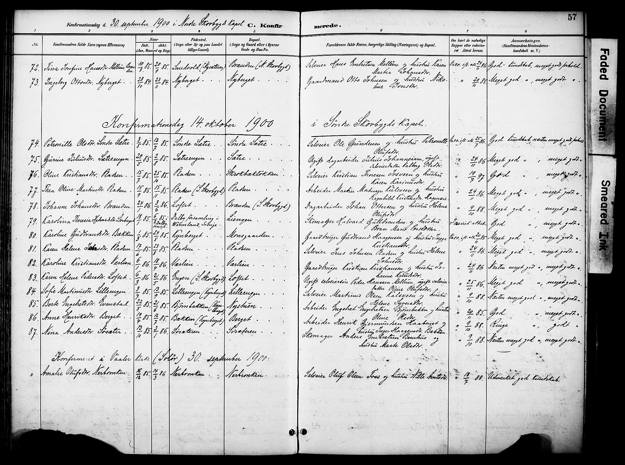 Elverum prestekontor, AV/SAH-PREST-044/H/Ha/Haa/L0015: Ministerialbok nr. 15, 1893-1913, s. 57
