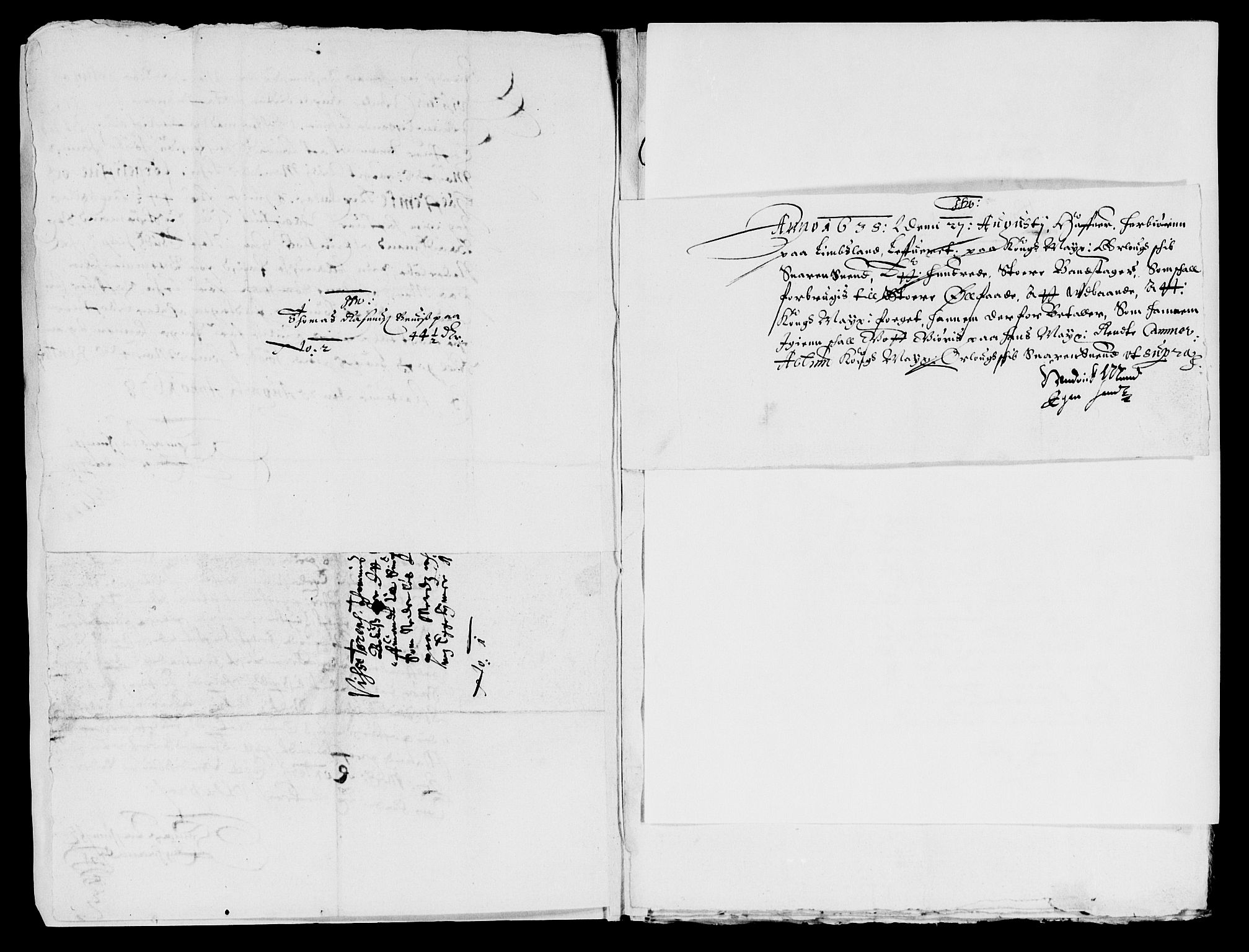 Rentekammeret inntil 1814, Reviderte regnskaper, Lensregnskaper, AV/RA-EA-5023/R/Rb/Rbq/L0027: Nedenes len. Mandals len. Råbyggelag., 1637-1639