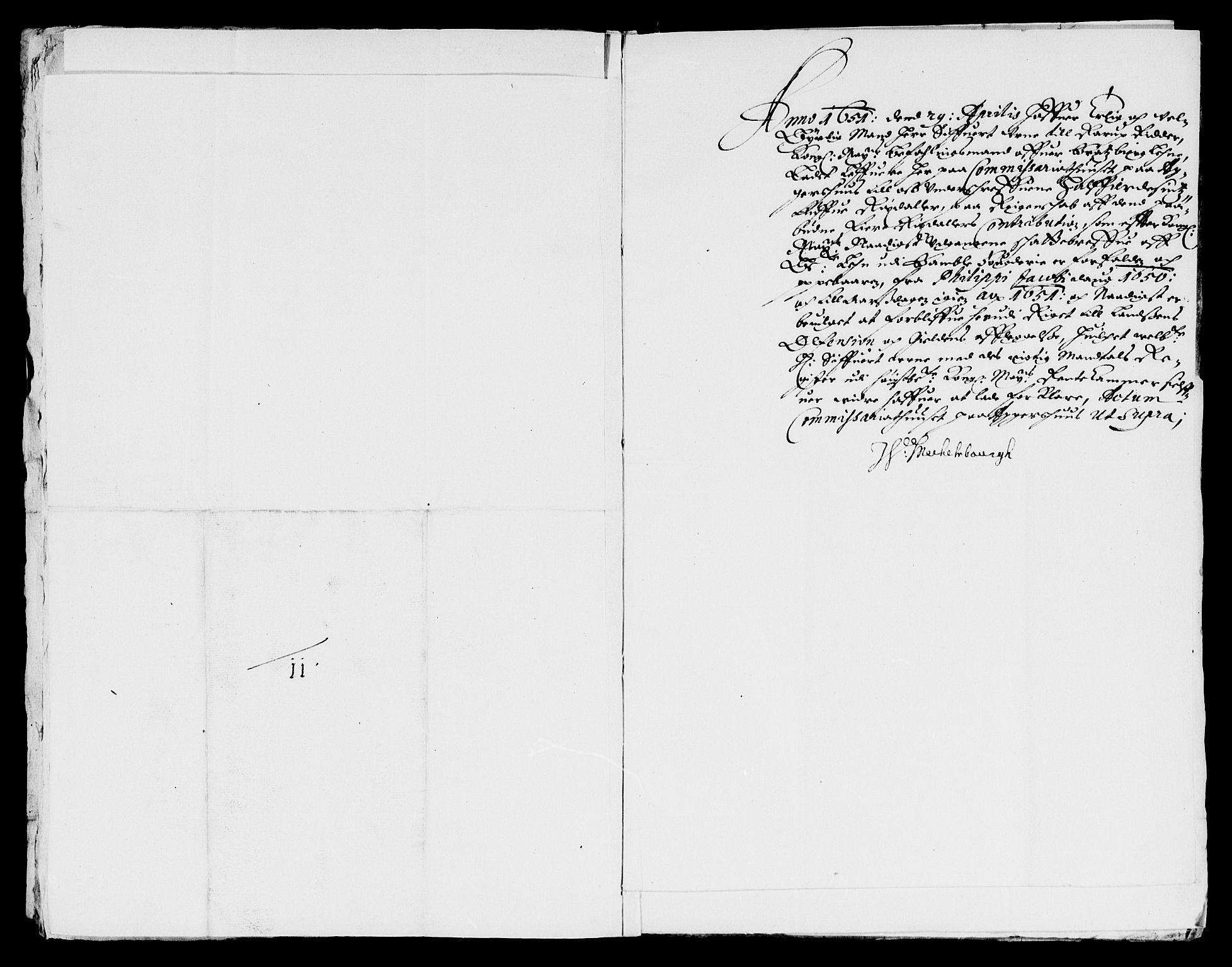 Rentekammeret inntil 1814, Reviderte regnskaper, Lensregnskaper, AV/RA-EA-5023/R/Rb/Rbp/L0036: Bratsberg len, 1649-1651