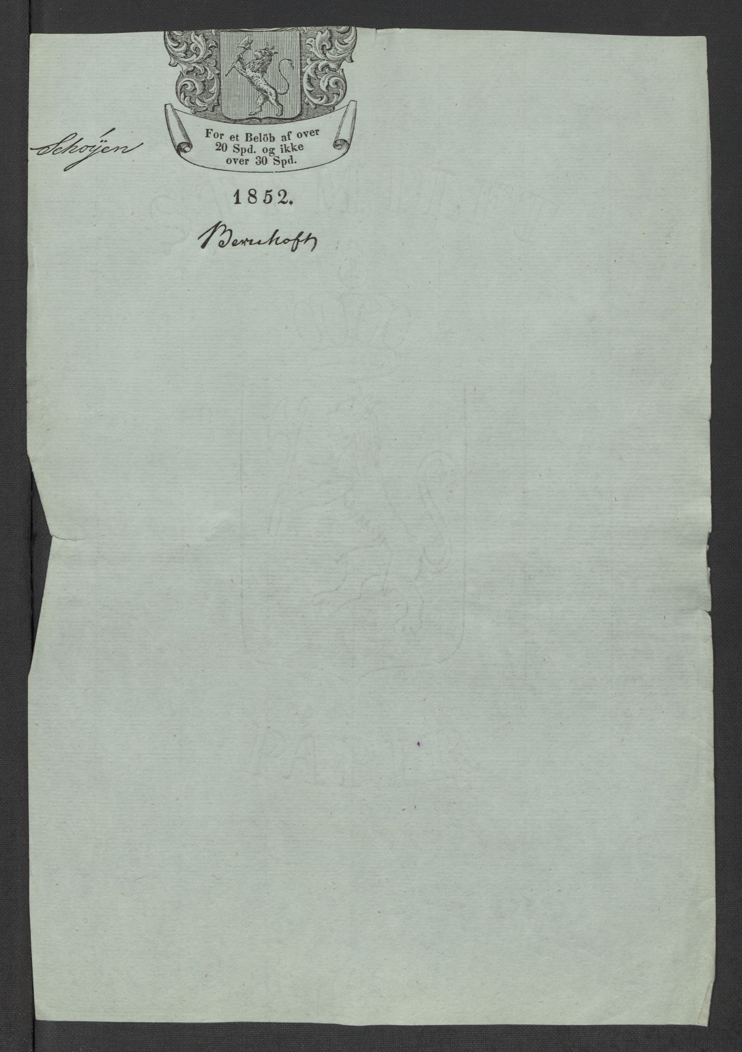 Rentekammeret inntil 1814, Reviderte regnskaper, Mindre regnskaper, RA/EA-4068/Rf/Rfe/L0049: Sunnhordland og Hardanger fogderi, Sunnmøre fogderi, 1789, s. 313