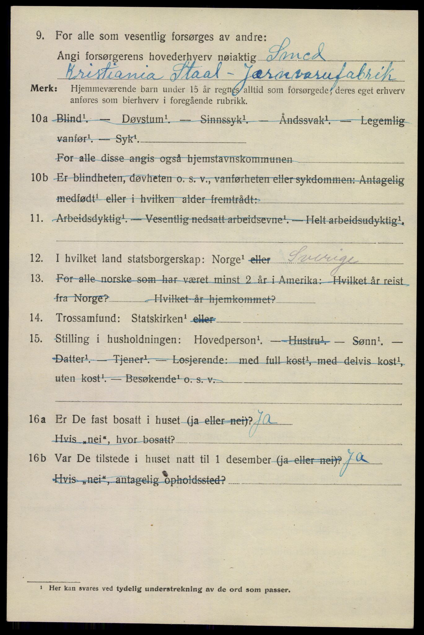 SAKO, Folketelling 1920 for 0705 Tønsberg kjøpstad, 1920, s. 11042