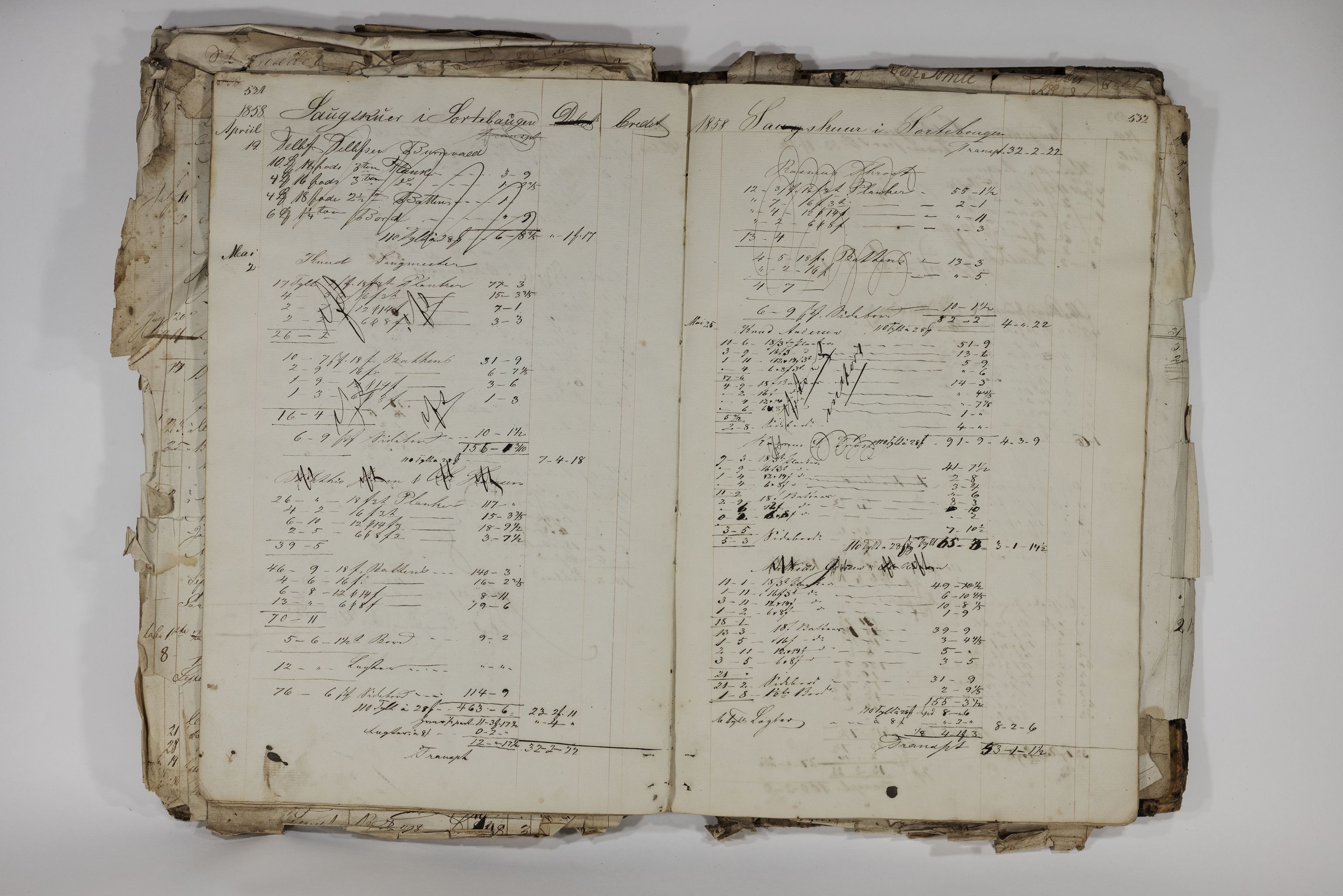 Blehr/ Kjellestad, TEMU/TGM-A-1212/R/Rl/L0010: Sagkursberegning, 1796-1859, s. 24