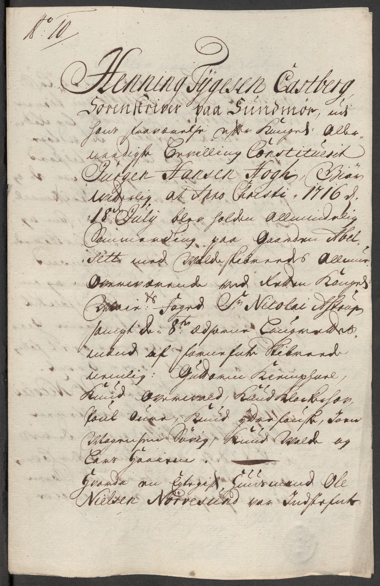 Rentekammeret inntil 1814, Reviderte regnskaper, Fogderegnskap, AV/RA-EA-4092/R54/L3568: Fogderegnskap Sunnmøre, 1716, s. 99