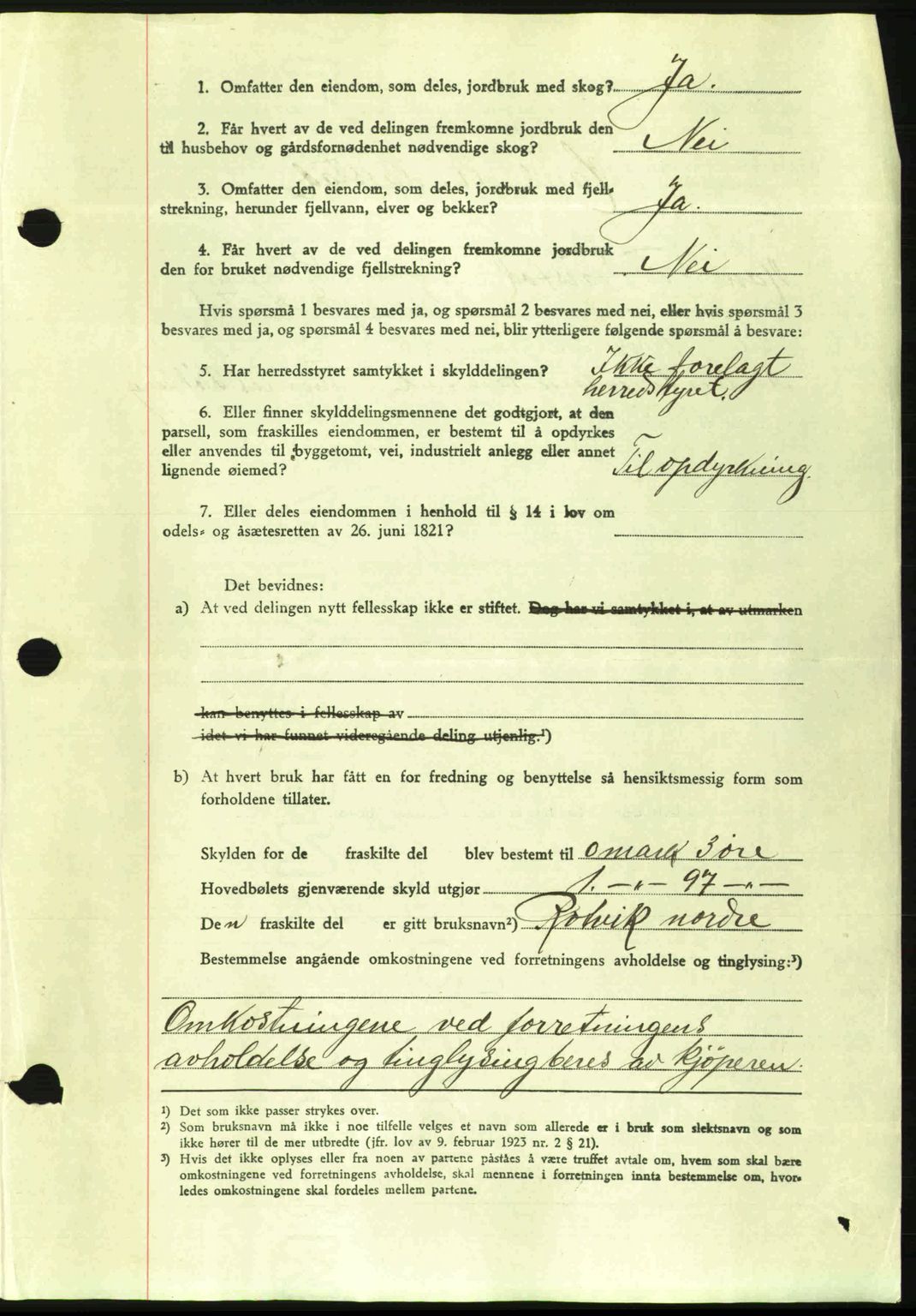 Romsdal sorenskriveri, AV/SAT-A-4149/1/2/2C: Pantebok nr. A6, 1938-1939, Dagboknr: 1022/1939