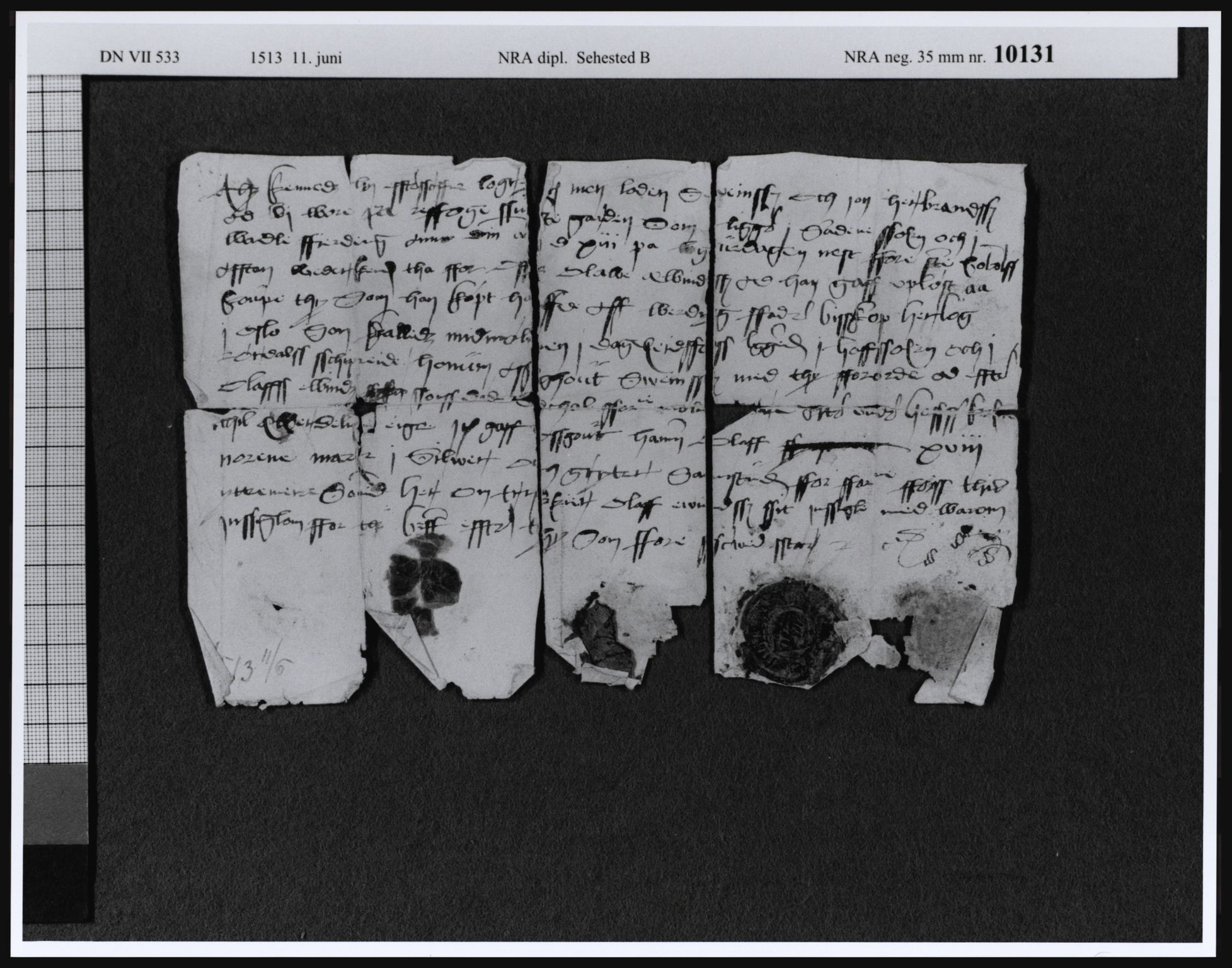 Riksarkivets diplomsamling, AV/RA-EA-5965/F07/F07b, 1392-1671, s. 3