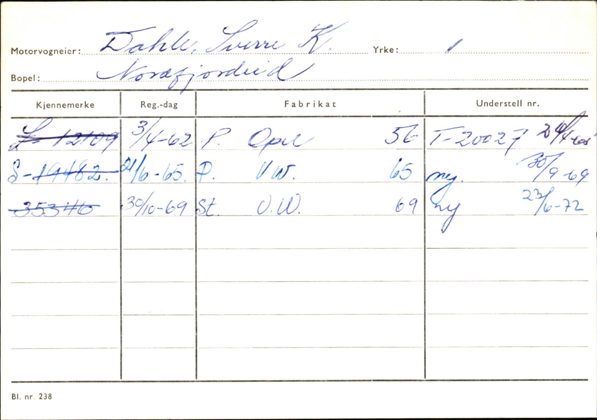 Statens vegvesen, Sogn og Fjordane vegkontor, AV/SAB-A-5301/4/F/L0129: Eigarregistrer Eid A-S, 1945-1975, s. 312