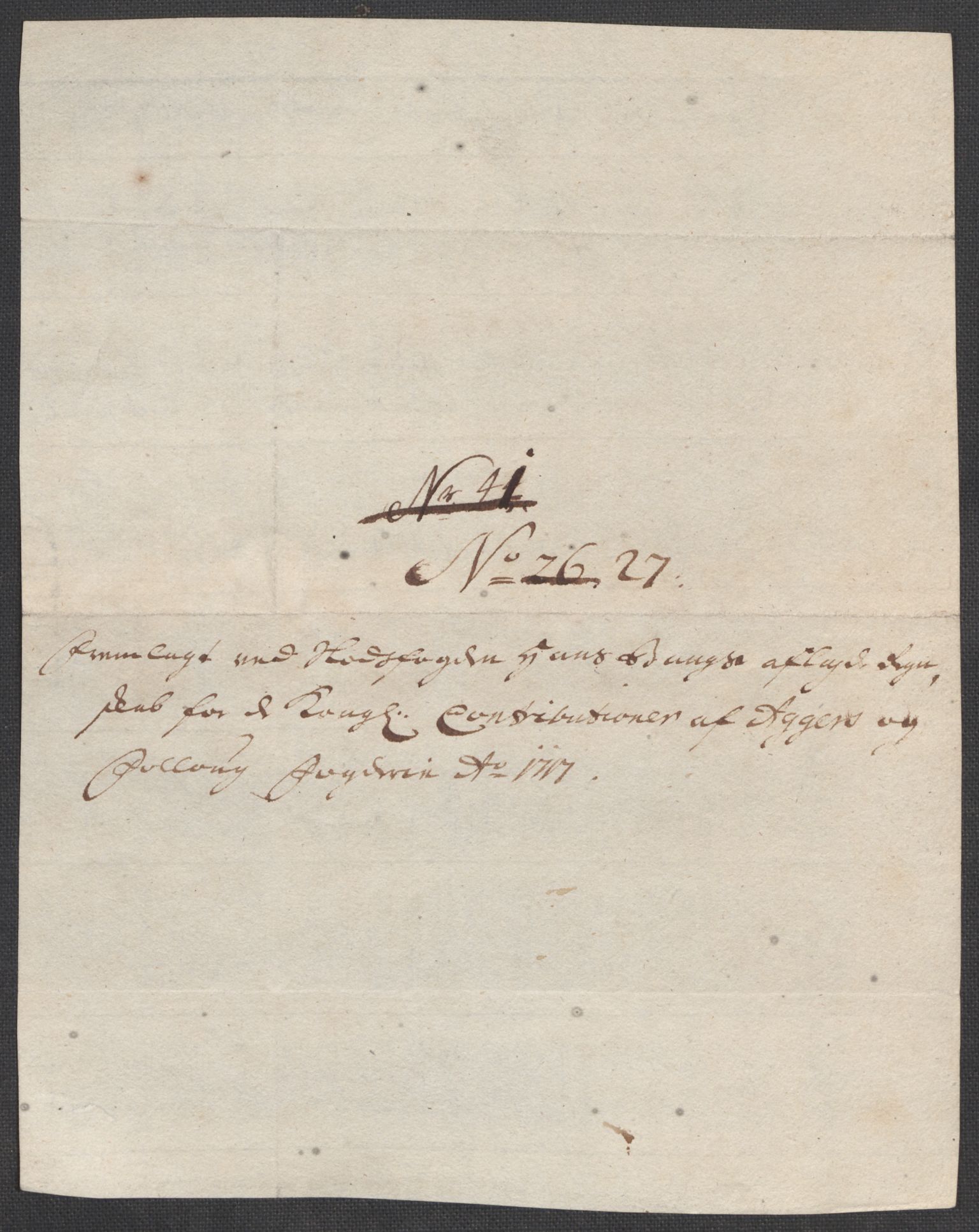 Rentekammeret inntil 1814, Reviderte regnskaper, Fogderegnskap, AV/RA-EA-4092/R10/L0455: Fogderegnskap Aker og Follo, 1717, s. 269