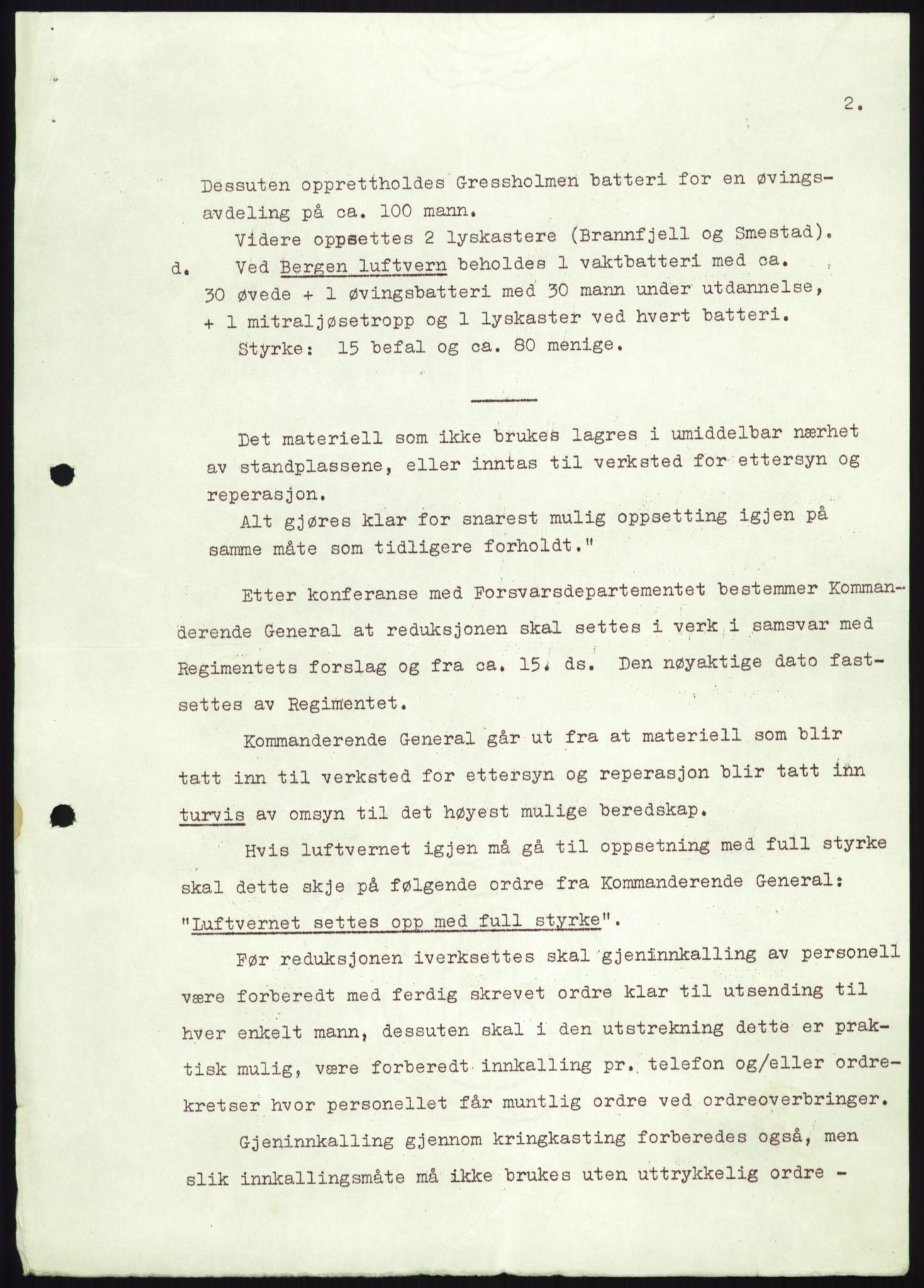 Forsvaret, Forsvarets krigshistoriske avdeling, AV/RA-RAFA-2017/Y/Yb/L0159: II-C-11-750-825  -  Kavaleriet og artilleriet, 1936-1940, s. 1047