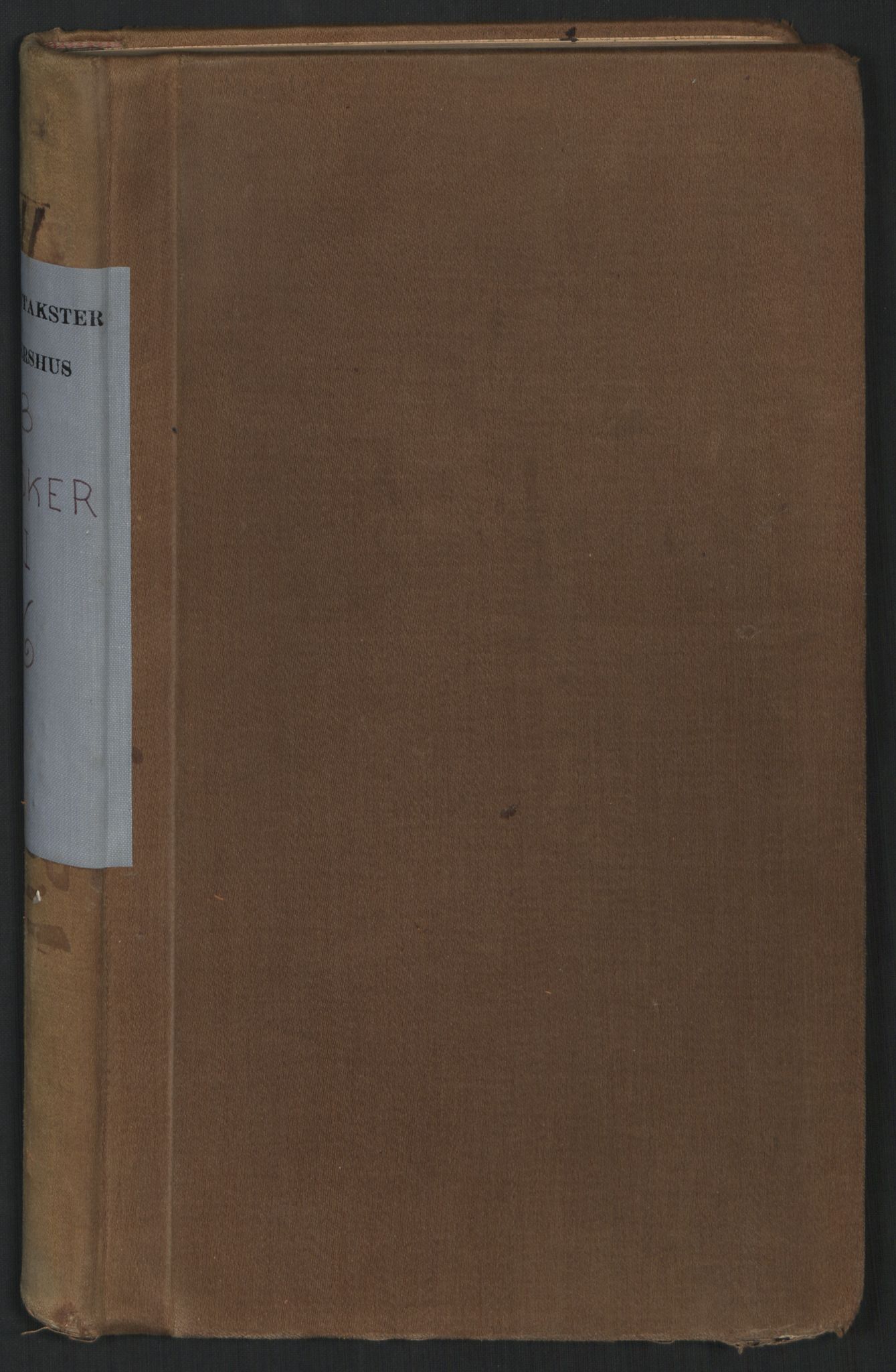 Norges brannkasse, branntakster Asker, SAO/A-11380/F/Fa/L0006: Branntakstprotokoll, 1935-1940