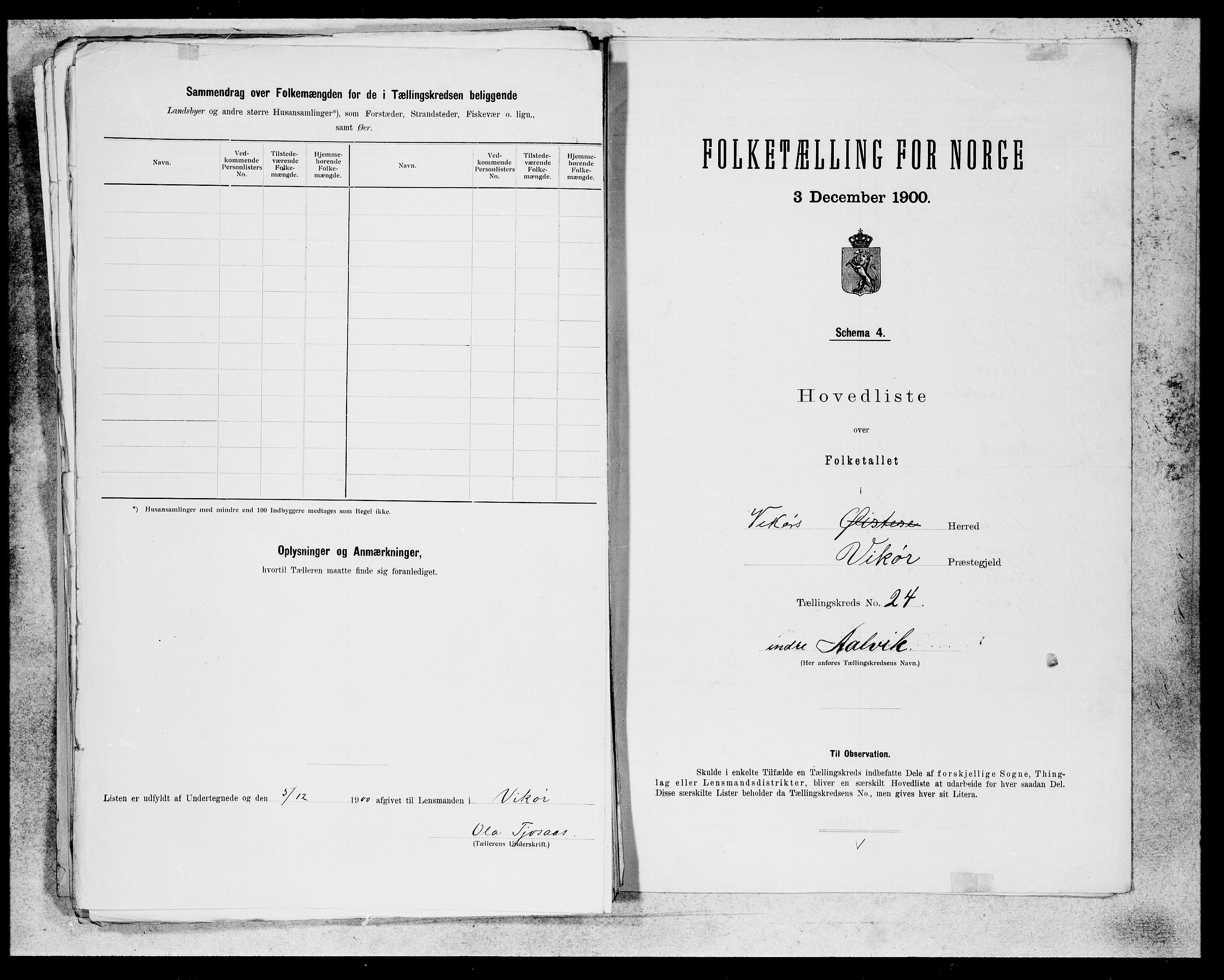 SAB, Folketelling 1900 for 1238 Kvam herred, 1900, s. 47