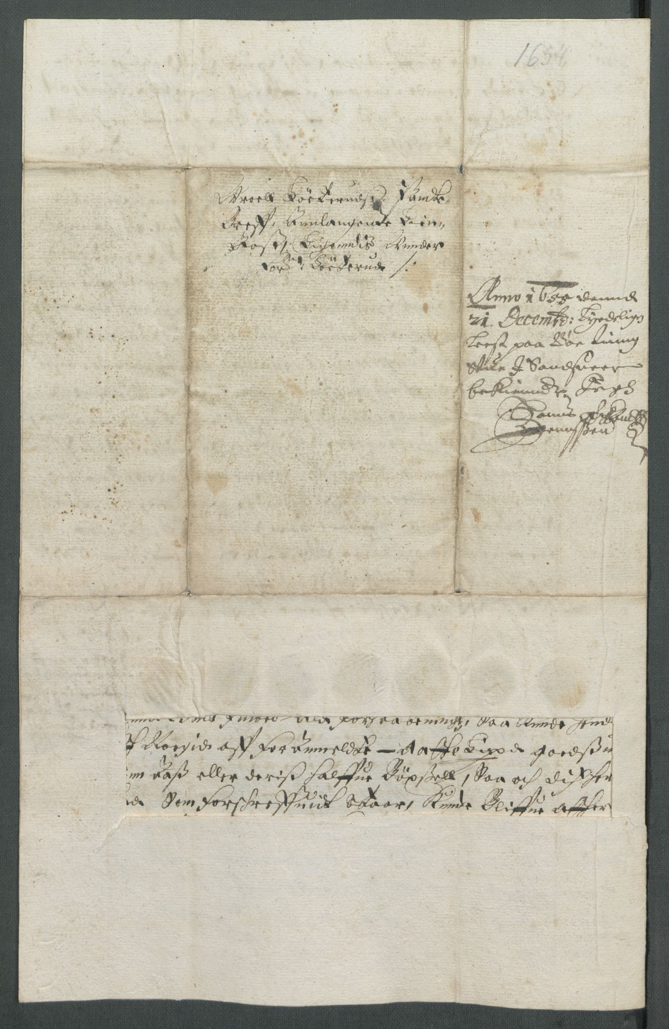 Riksarkivets diplomsamling, AV/RA-EA-5965/F02/L0166: Dokumenter, 1654-1656, s. 55