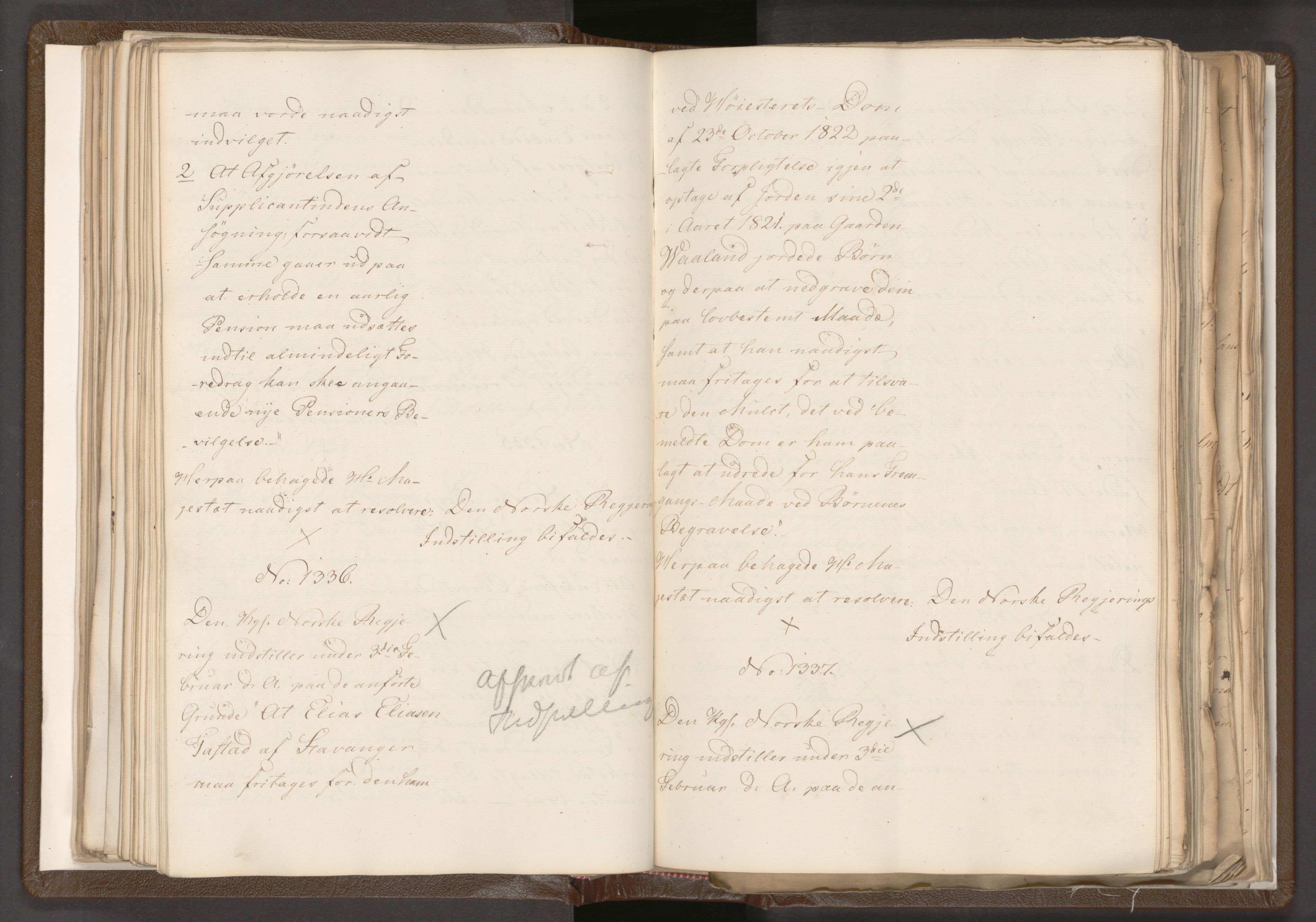 Statsrådssekretariatet, AV/RA-S-1001/A/Ab/L0018: Kgl. res. nr. 1112-1753, 1. halvår, 1824