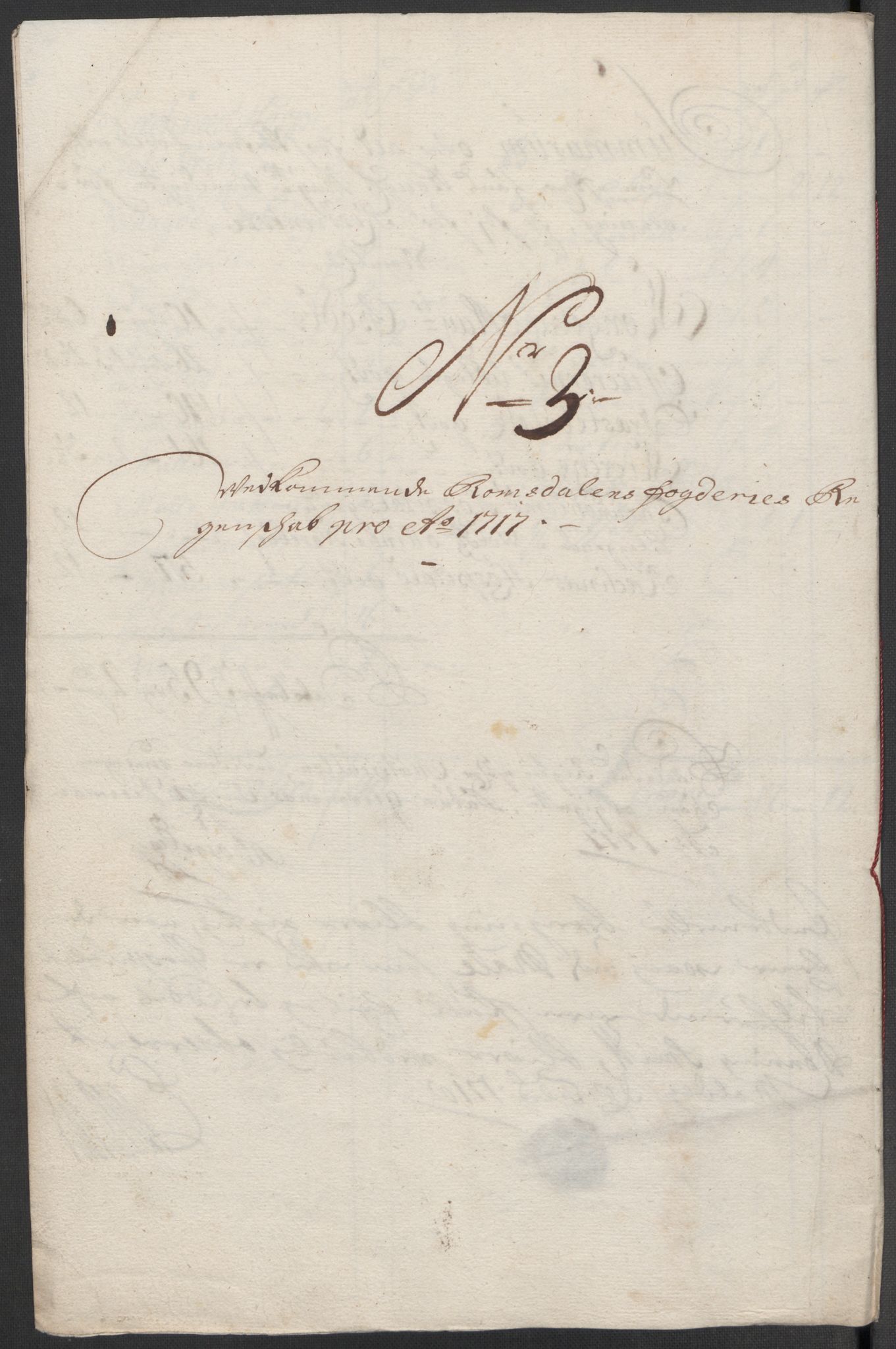 Rentekammeret inntil 1814, Reviderte regnskaper, Fogderegnskap, RA/EA-4092/R55/L3664: Fogderegnskap Romsdal, 1717, s. 85