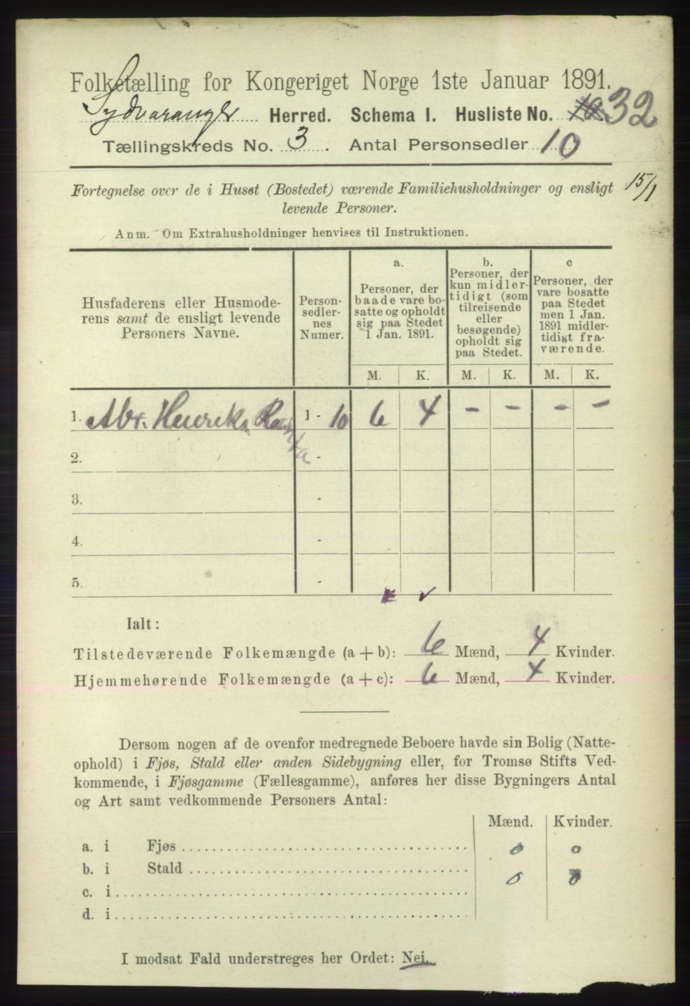 RA, Folketelling 1891 for 2030 Sør-Varanger herred, 1891, s. 779