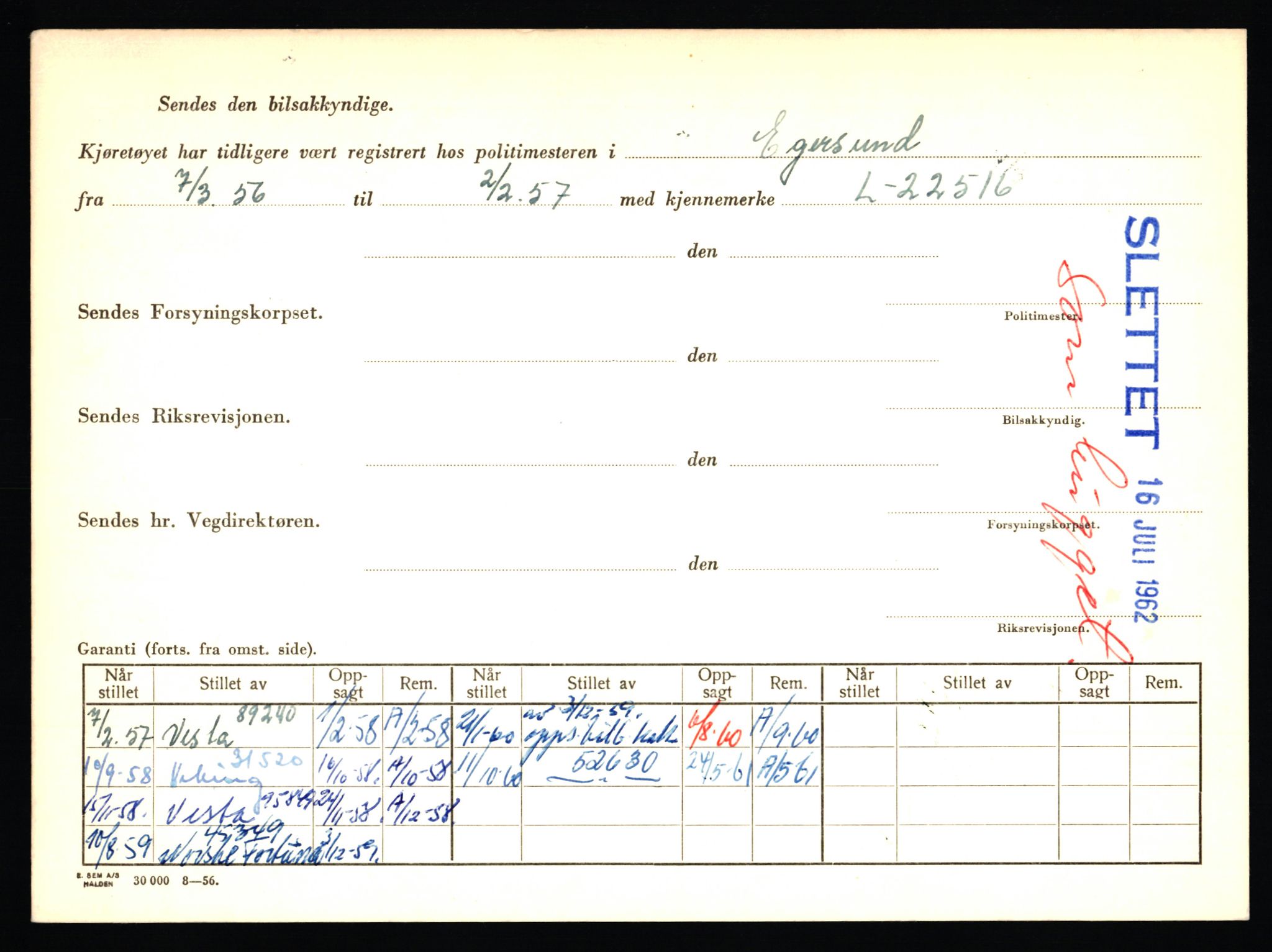 Stavanger trafikkstasjon, SAST/A-101942/0/F/L0055: L-55700 - L-56499, 1930-1971, s. 1422