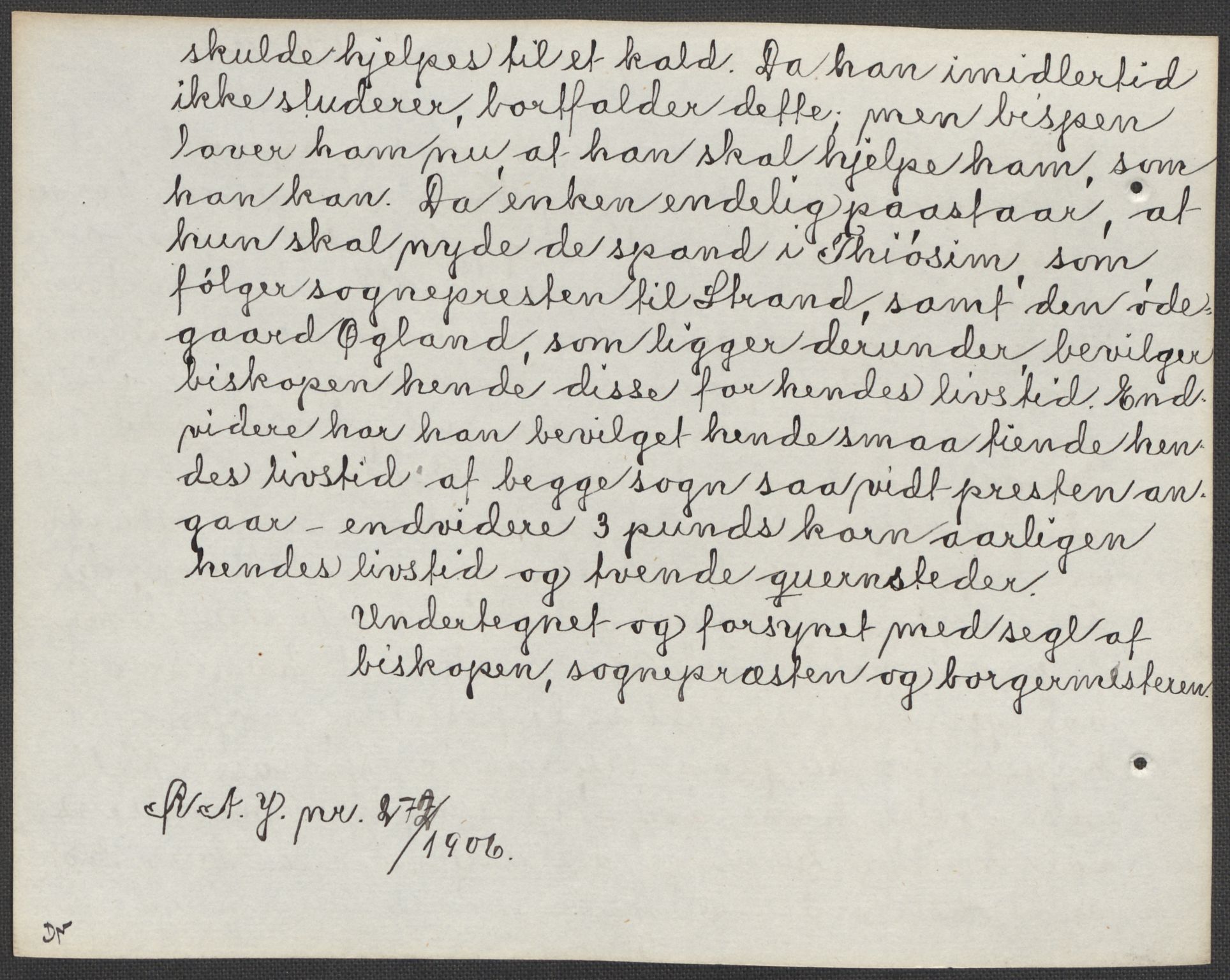 Riksarkivets diplomsamling, AV/RA-EA-5965/F15/L0031: Prestearkiv - Aust-Agder, Vest-Agder og Rogaland, 1575-1768, s. 141