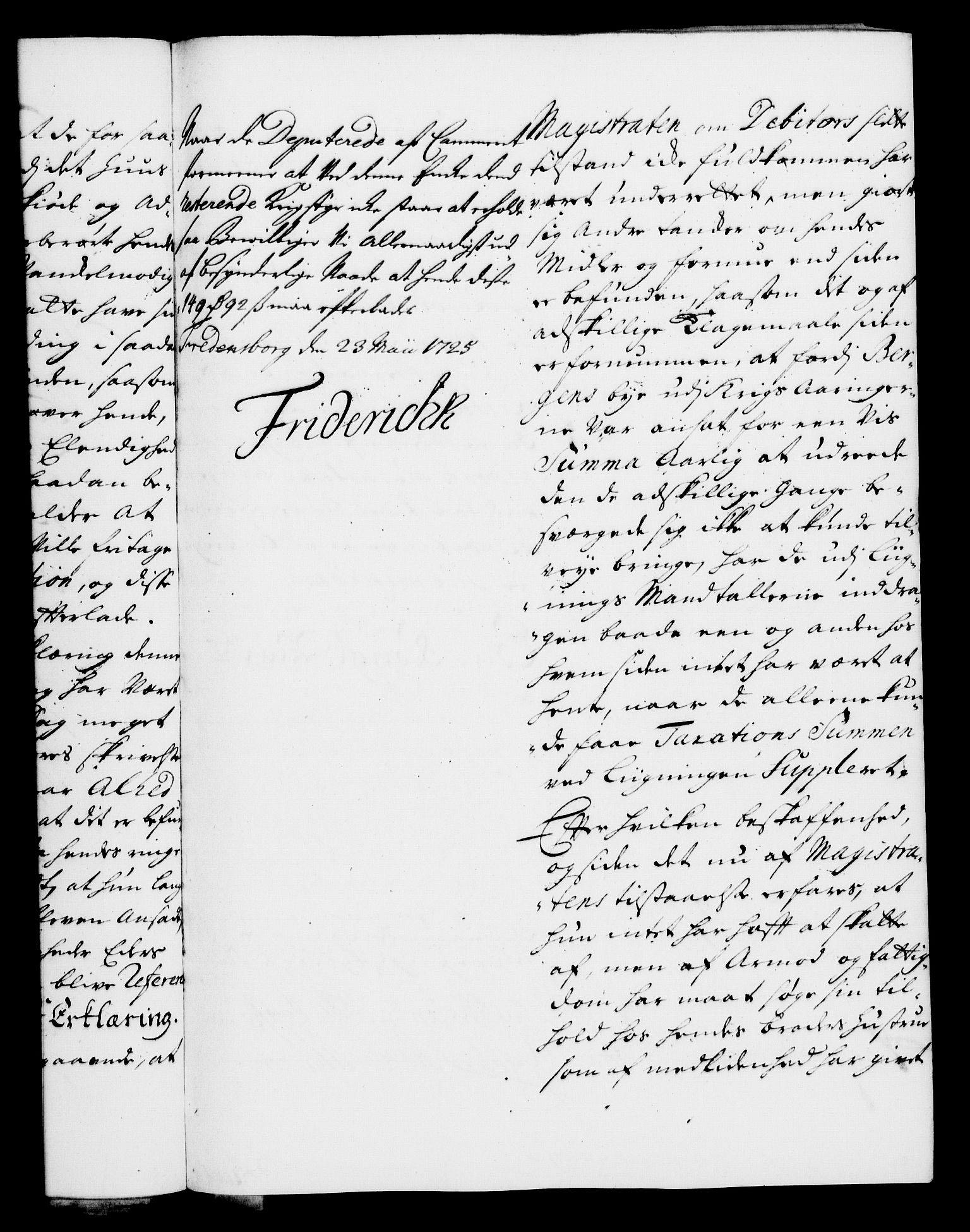Rentekammeret, Kammerkanselliet, RA/EA-3111/G/Gf/Gfa/L0008: Norsk relasjons- og resolusjonsprotokoll (merket RK 52.8), 1725, s. 394