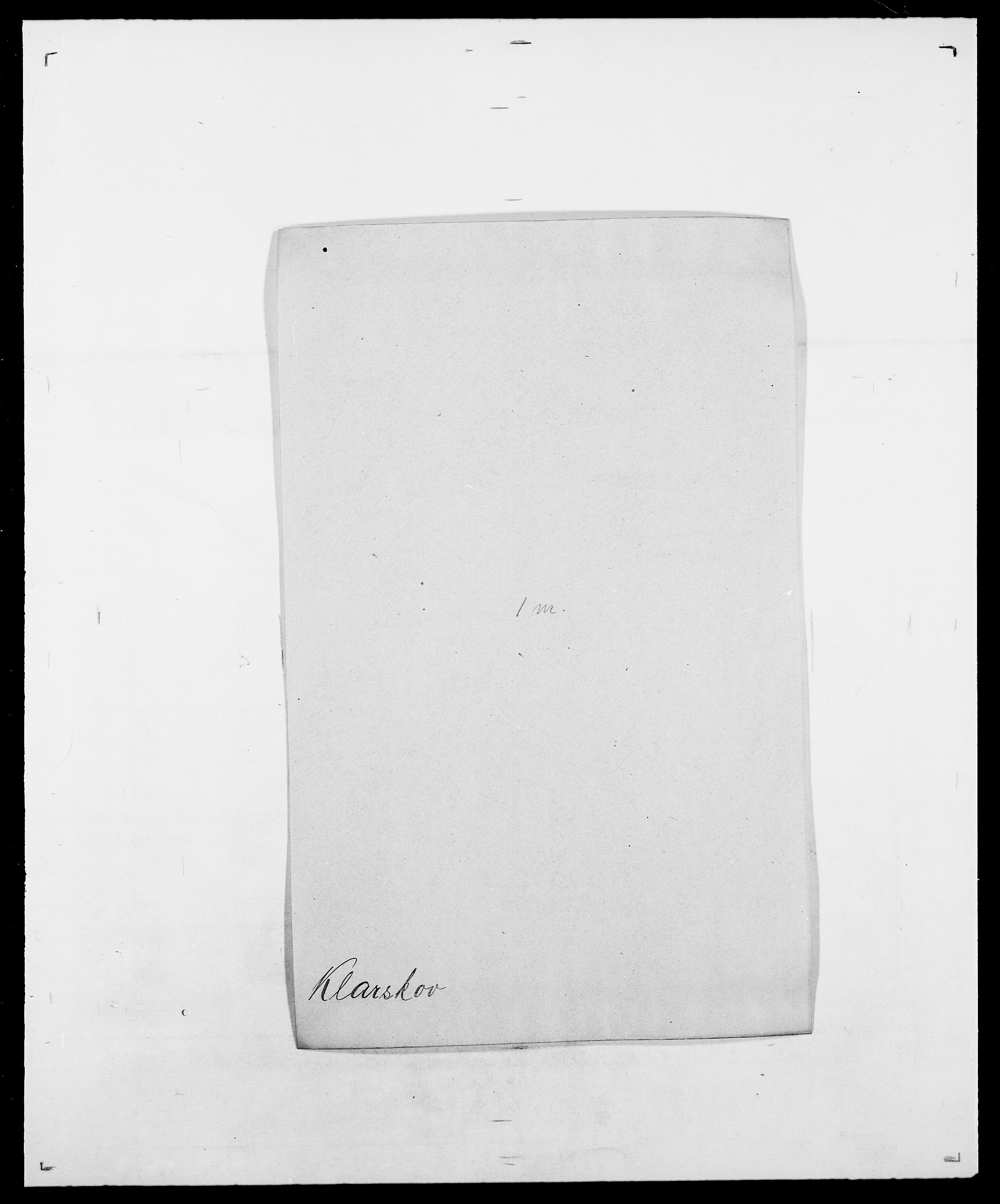 Delgobe, Charles Antoine - samling, AV/SAO-PAO-0038/D/Da/L0021: Klagenberg - Kristoft, s. 6