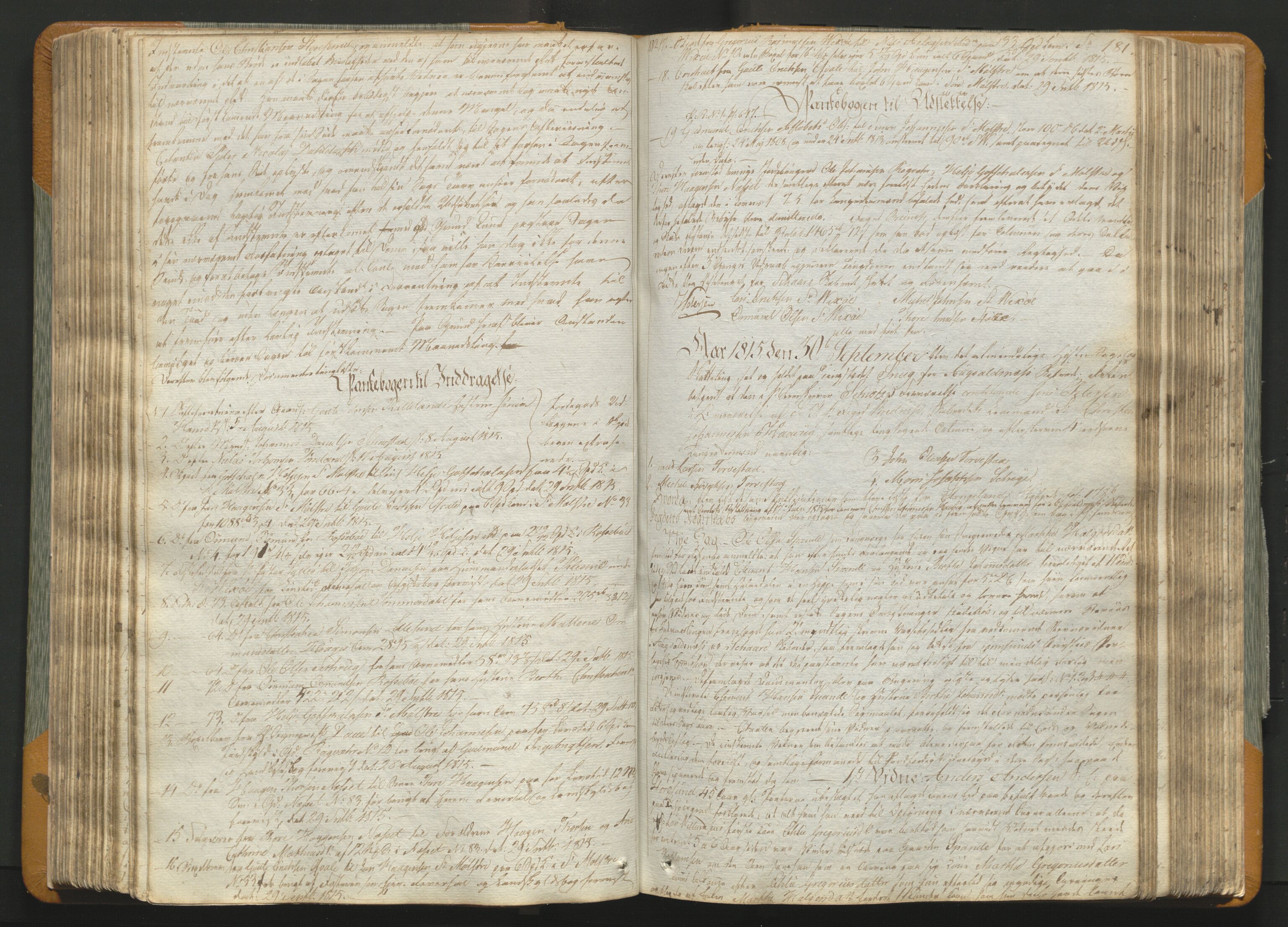 Karmsund sorenskriveri, AV/SAST-A-100311/01/I/IA/IAB/L0001: TINGBOK, 1810-1822, s. 180b-181a