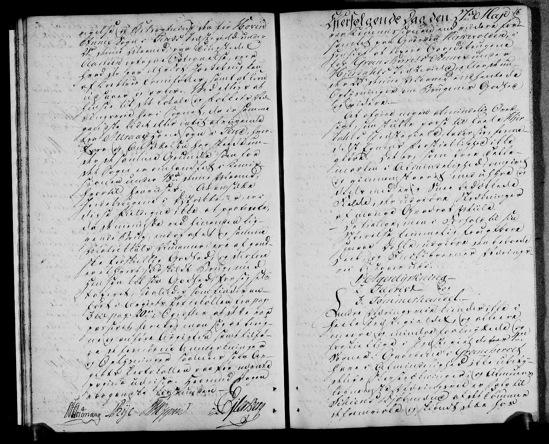 Rentekammeret inntil 1814, Realistisk ordnet avdeling, AV/RA-EA-4070/N/Ne/Nea/L0073: Øvre Telemarken fogderi. Deliberasjonsprotokoll, 1803, s. 18