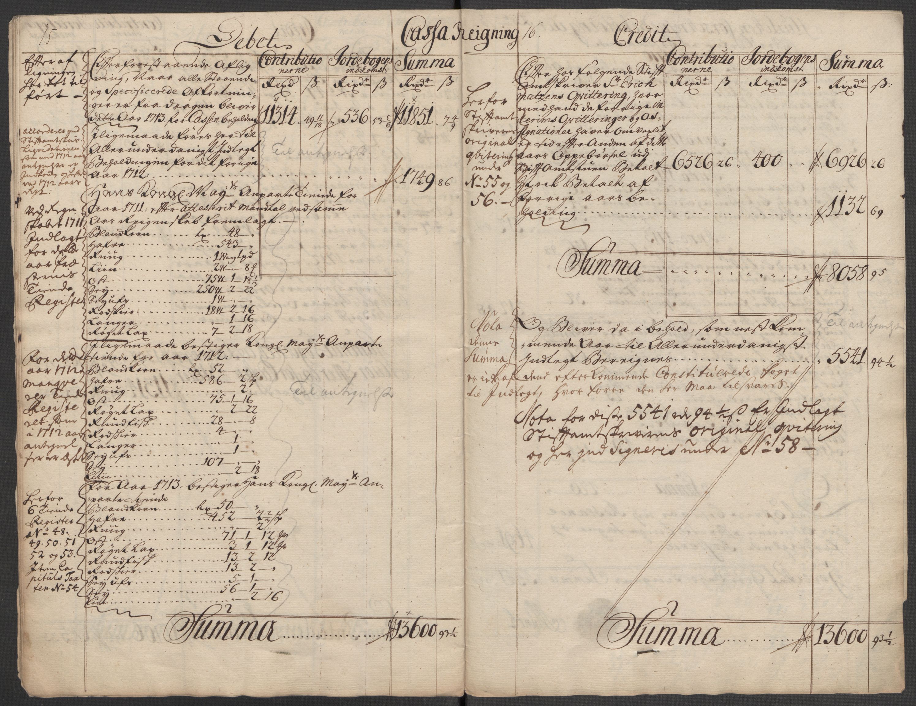 Rentekammeret inntil 1814, Reviderte regnskaper, Fogderegnskap, RA/EA-4092/R56/L3747: Fogderegnskap Nordmøre, 1713, s. 13
