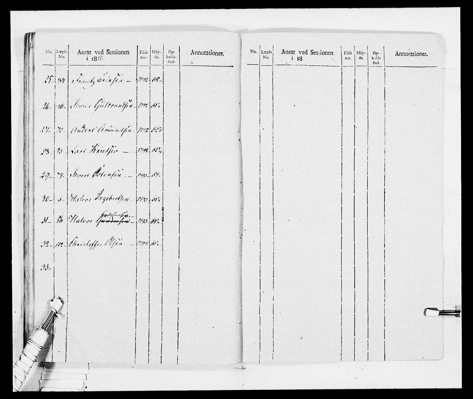 Generalitets- og kommissariatskollegiet, Det kongelige norske kommissariatskollegium, RA/EA-5420/E/Eh/L0034: Nordafjelske gevorbne infanteriregiment, 1810, s. 52