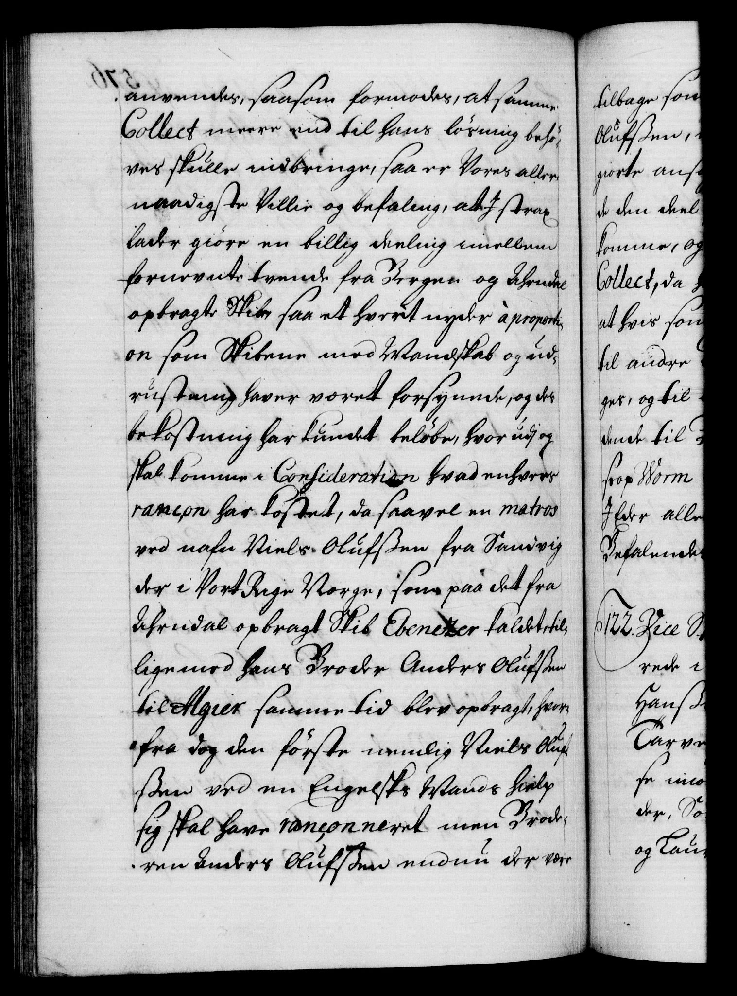 Danske Kanselli 1572-1799, AV/RA-EA-3023/F/Fc/Fca/Fcab/L0019: Norske tegnelser, 1710-1714, s. 576b