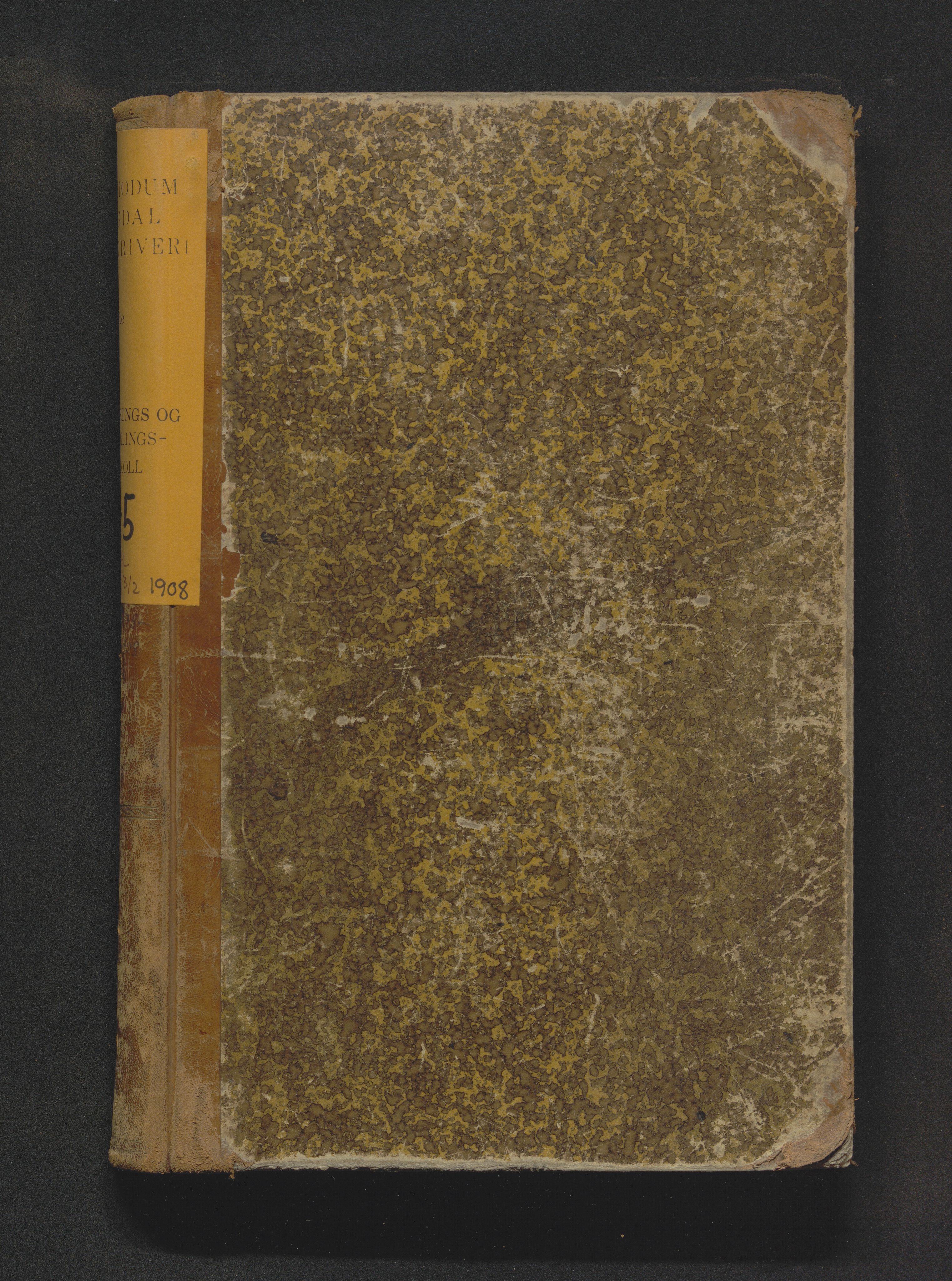 Eiker, Modum og Sigdal sorenskriveri, AV/SAKO-A-123/H/Hb/Hbb/Hbbd/L0005: Registrerings- og forhandlingsprotokoll, 1898-1908