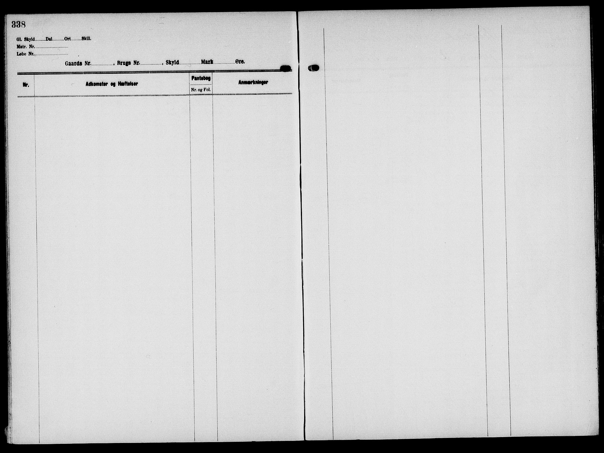 Solør tingrett, AV/SAH-TING-008/H/Ha/Hak/L0006: Panteregister nr. VI, 1900-1935, s. 338