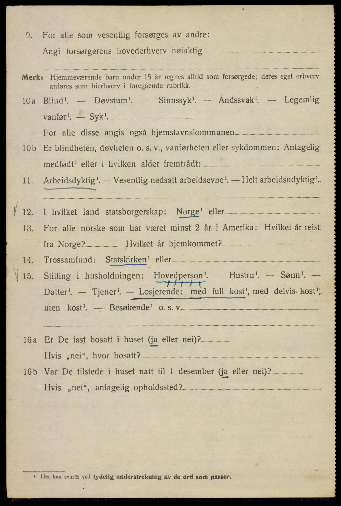 SAO, Folketelling 1920 for 0301 Kristiania kjøpstad, 1920, s. 326006