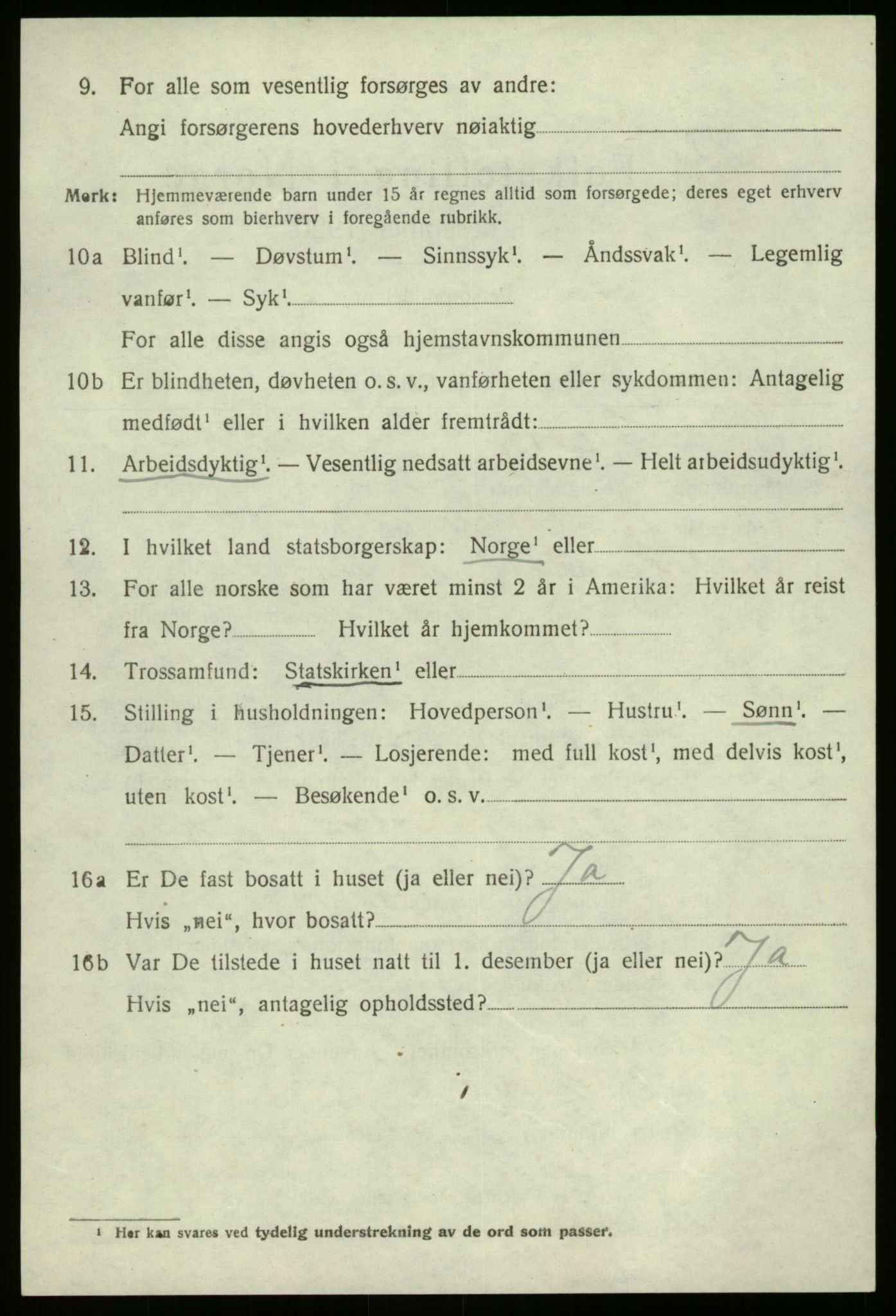SAB, Folketelling 1920 for 1437 Kinn herred, 1920, s. 2808