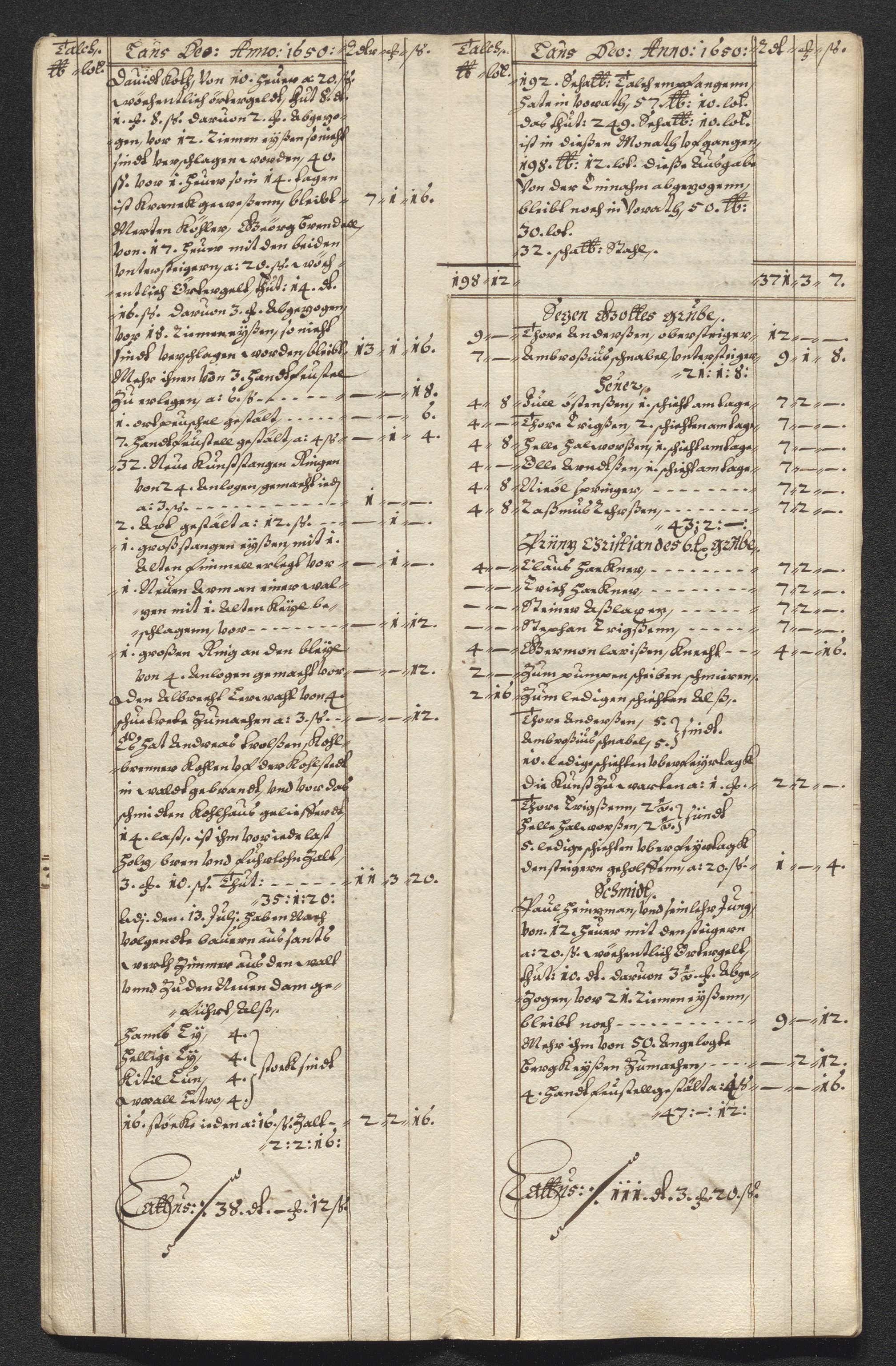 Kongsberg Sølvverk 1623-1816, AV/SAKO-EA-3135/001/D/Dc/Dcd/L0024: Utgiftsregnskap for gruver m.m. , 1650, s. 457